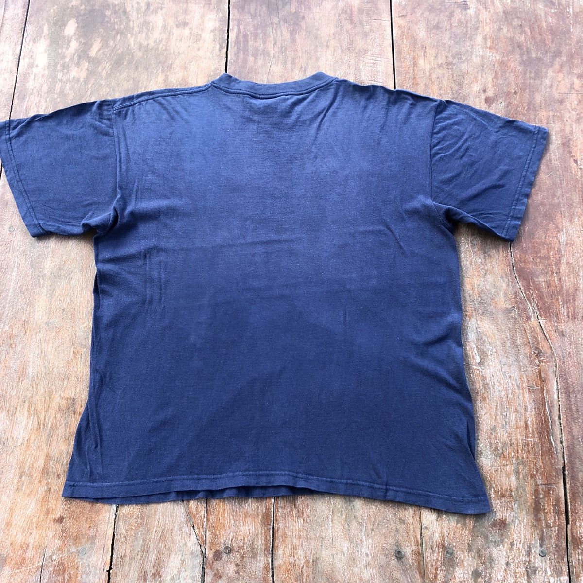 Vintage 90s Thrashed Faded Nike Big Swoosh Rare T Shirt