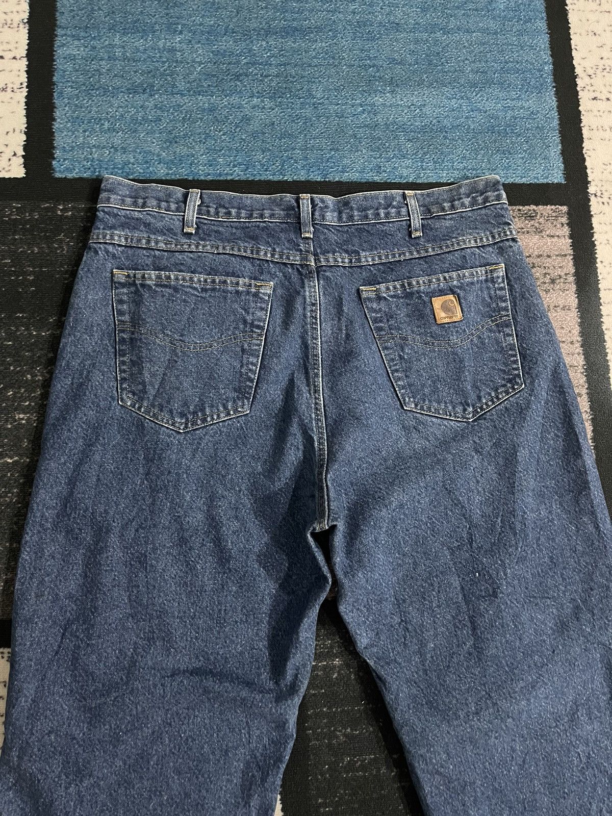 Carhartt Carhartt Mens Denim Blue Jeans Size US 38 / EU 54 - 3 Thumbnail