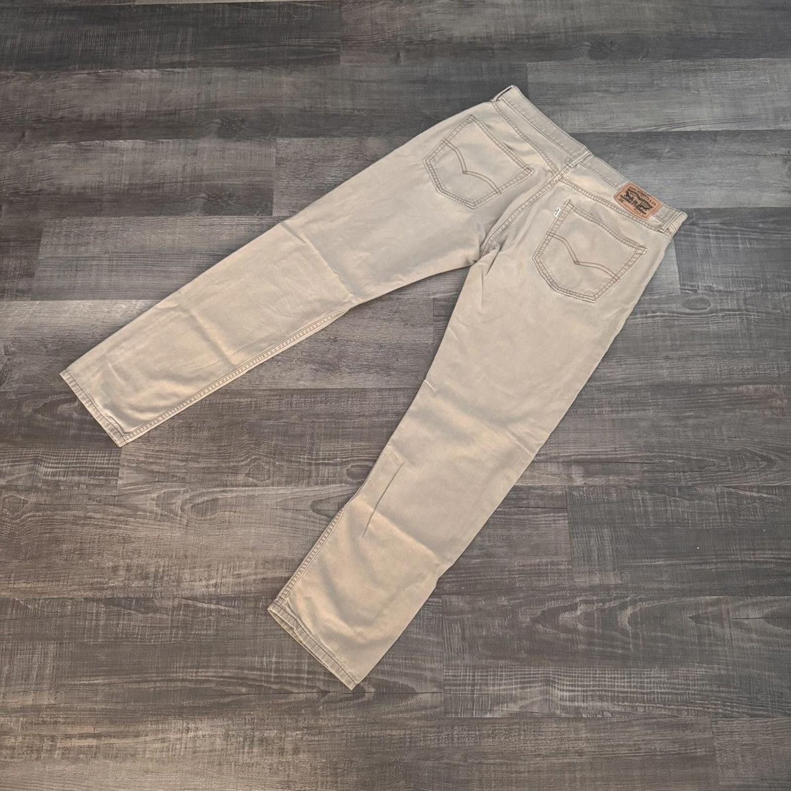 Levi's LEVIS • 508™ Regular Taper Original “Beige” (36x34) Size US 36 / EU 52 - 8 Thumbnail