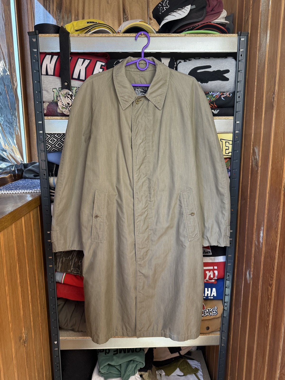 Burberry Vintage Burberrys Coat 90s 80s rare Size US M / EU 48-50 / 2 - 2 Thumbnail