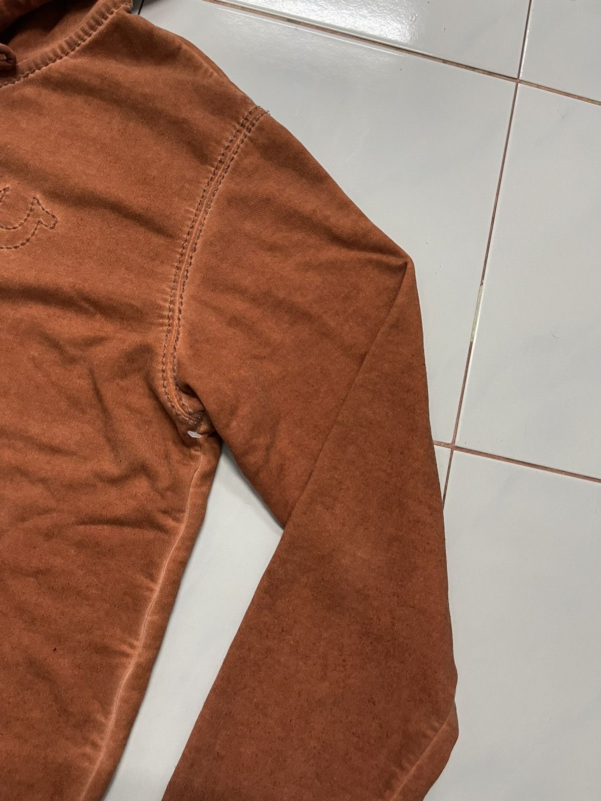True Religion 2000s TRUE RELIGION BIG T-ZIP HOODIE RARE COLOUR Size US M / EU 48-50 / 2 - 7 Thumbnail