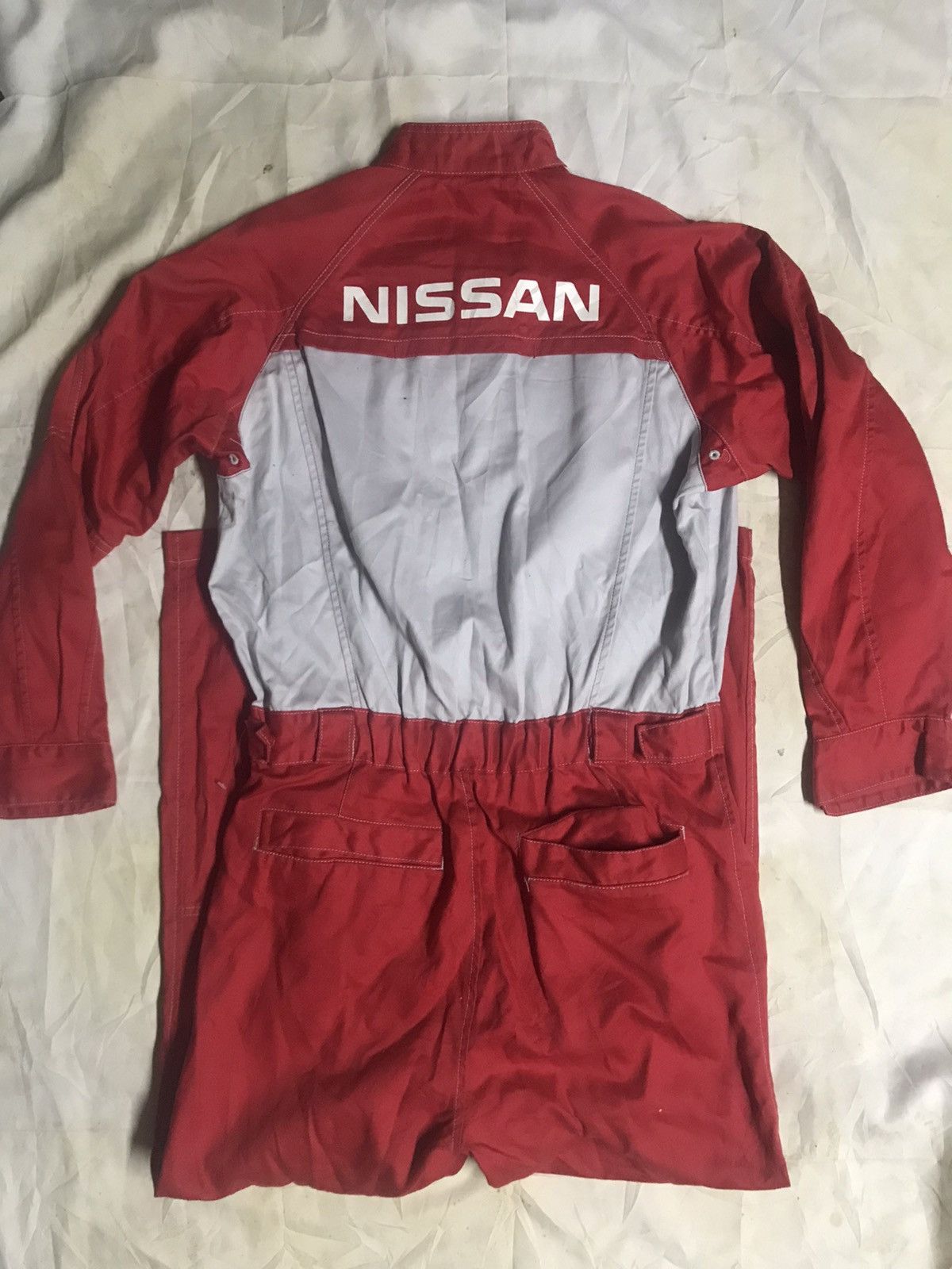 Japanese Brand Nissan Engineered Coverral Size 34R - 1 Thumbnail
