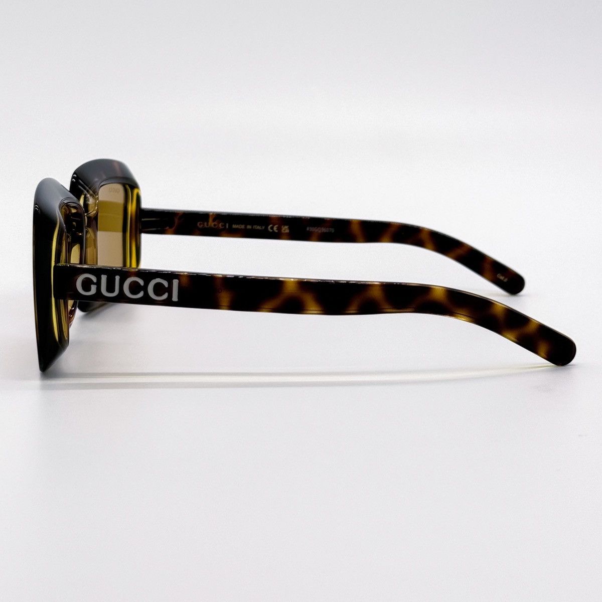 Gucci NEW GUCCI GG1718S 002 SQUARE HAVANA YELLOW WOMEN SUNGLASSES Size ONE SIZE - 7 Thumbnail