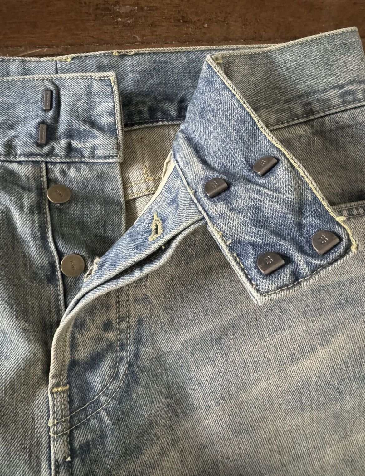 Ermenegildo Zegna × Fear of God Fear of God x Zegna Denim Jeans Size 34 Size US 34 / EU 50 - 4 Thumbnail