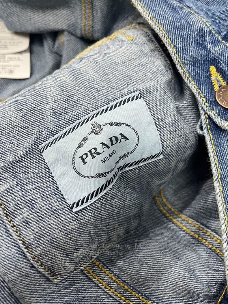 Prada Prada New denim jacket Size L / US 10 / IT 46 - 4 Thumbnail