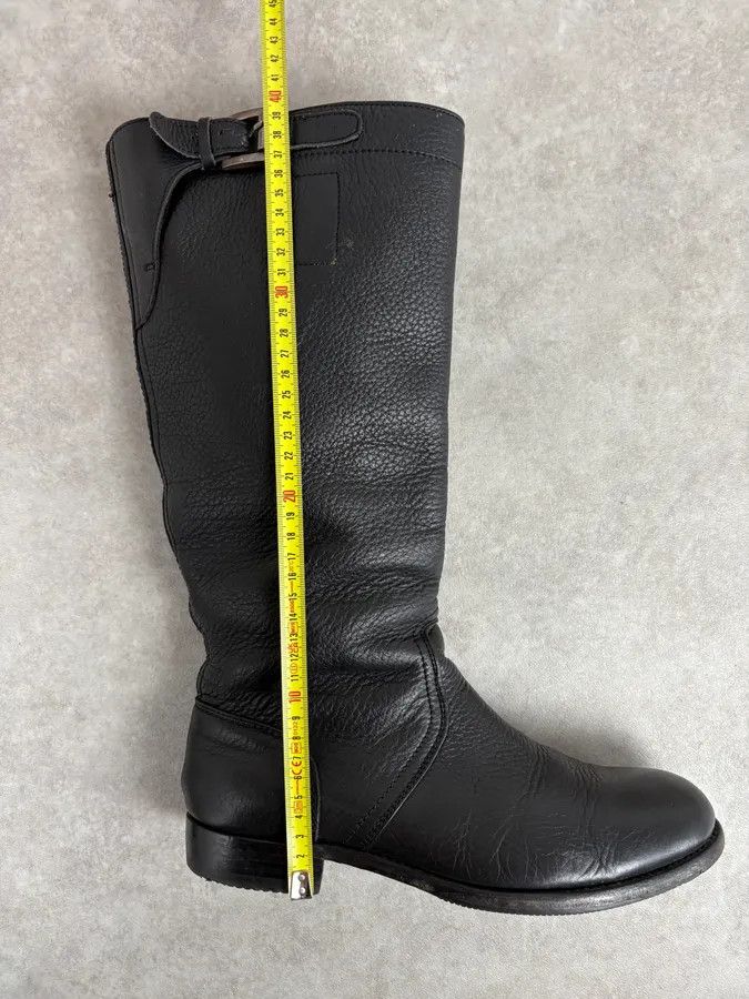 Jil Sander Jil Sander Black Leather Ankle Biker Boots Size US 8 / EU 41 - 8 Thumbnail