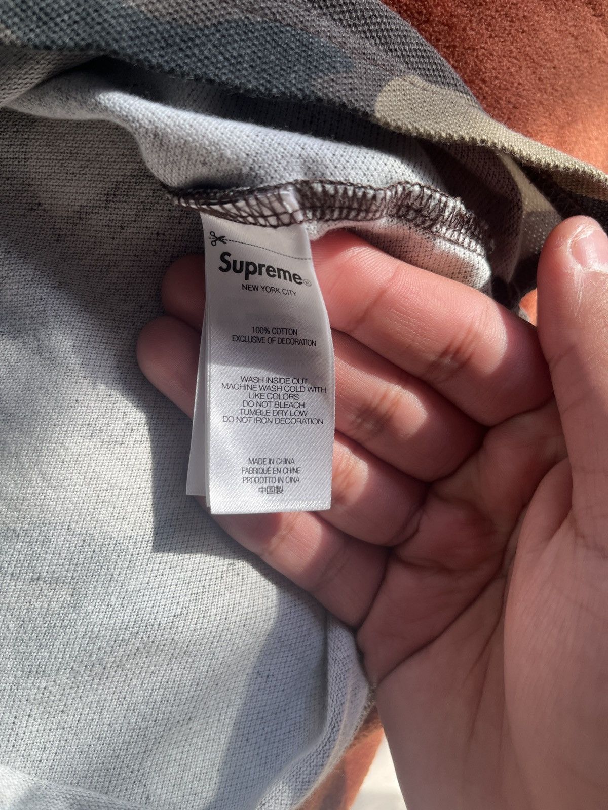 Supreme SUPREME APPLIQUE POLO “Woodland Camo” Size US L / EU 52-54 / 3 - 8 Thumbnail