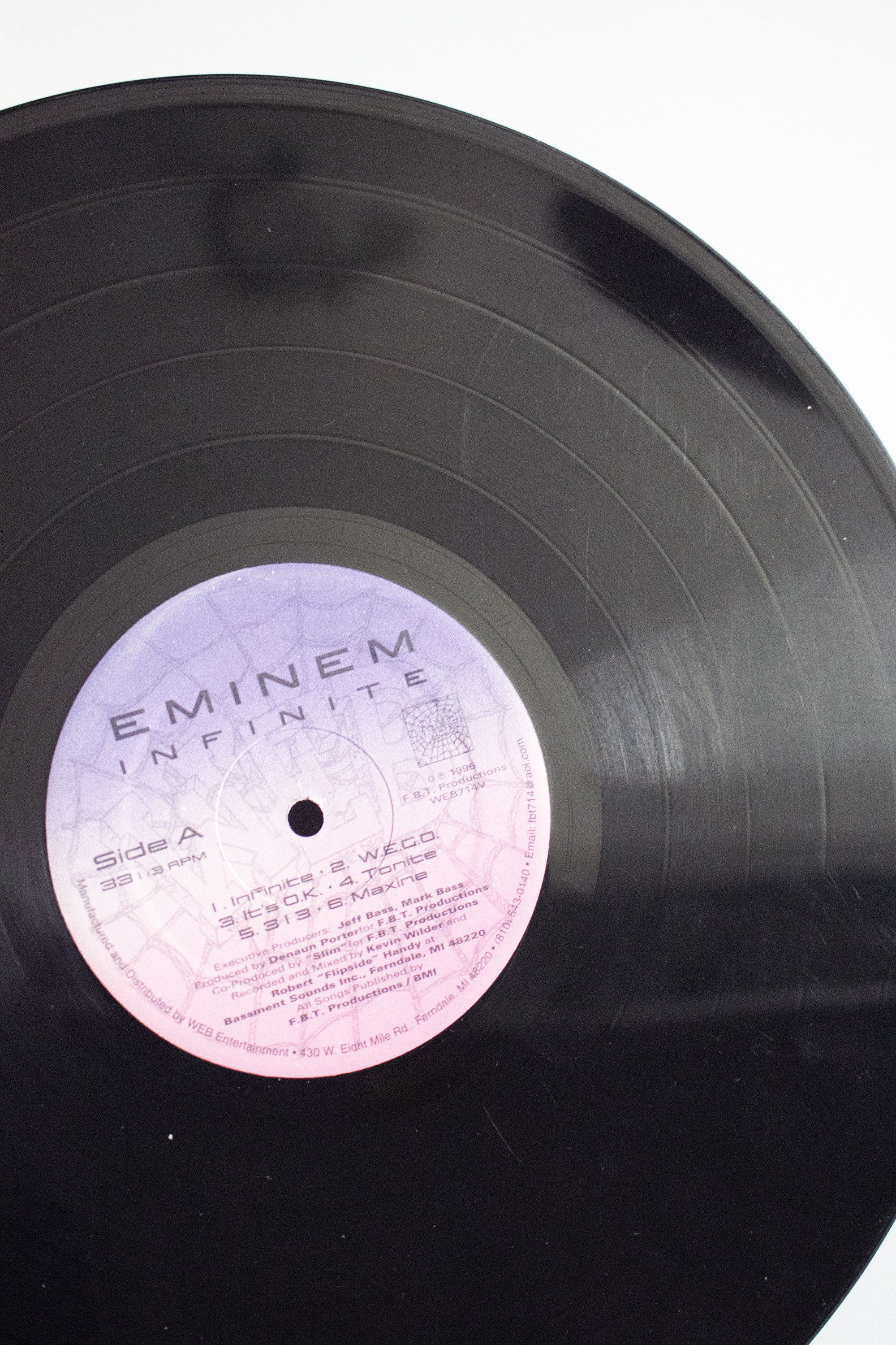 Eminem Eminem - Infinite Original 1996 Vinyl Size ONE SIZE - 8 Thumbnail