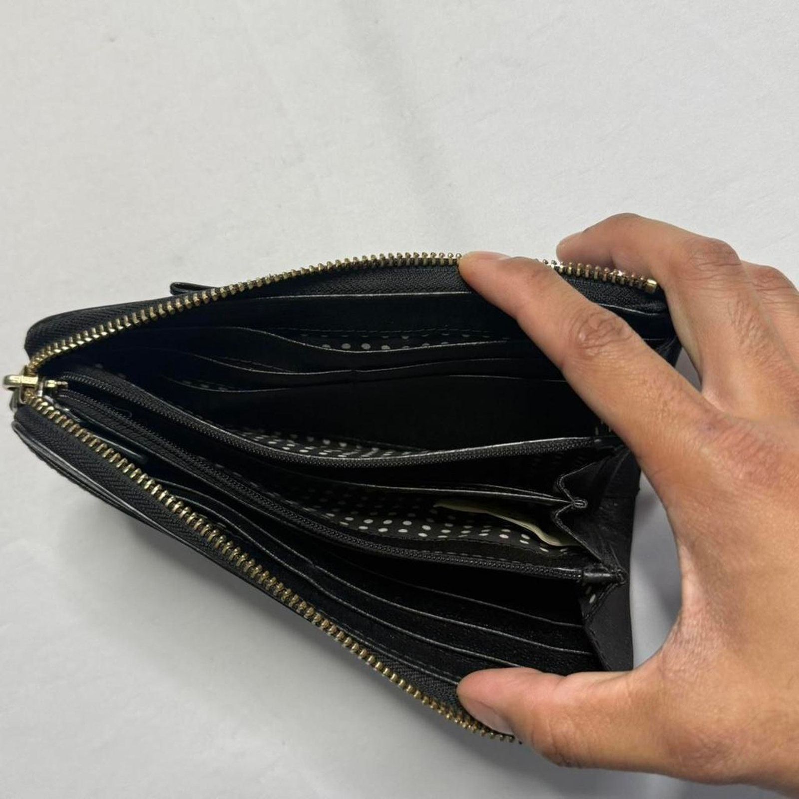 Kate Spade Kate Spade Primrose Layton Leather Wallet Silver Hardware Size ONE SIZE - 7 Thumbnail