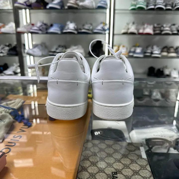 Louis Vuitton Louis Vuitton Cat Illustration White Sneakers -2508 Size US 7 / IT 37 - 3 Thumbnail