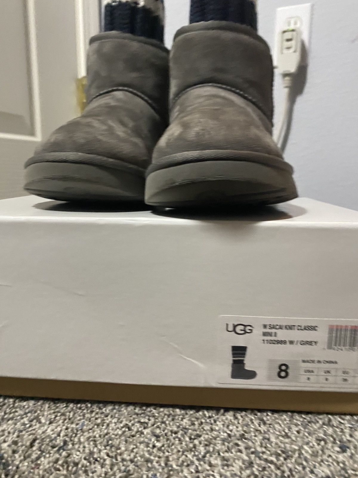 Sacai × Ugg sacai ugg mini IIgrey suede boot Size US 7 / EU 40 - 5 Thumbnail