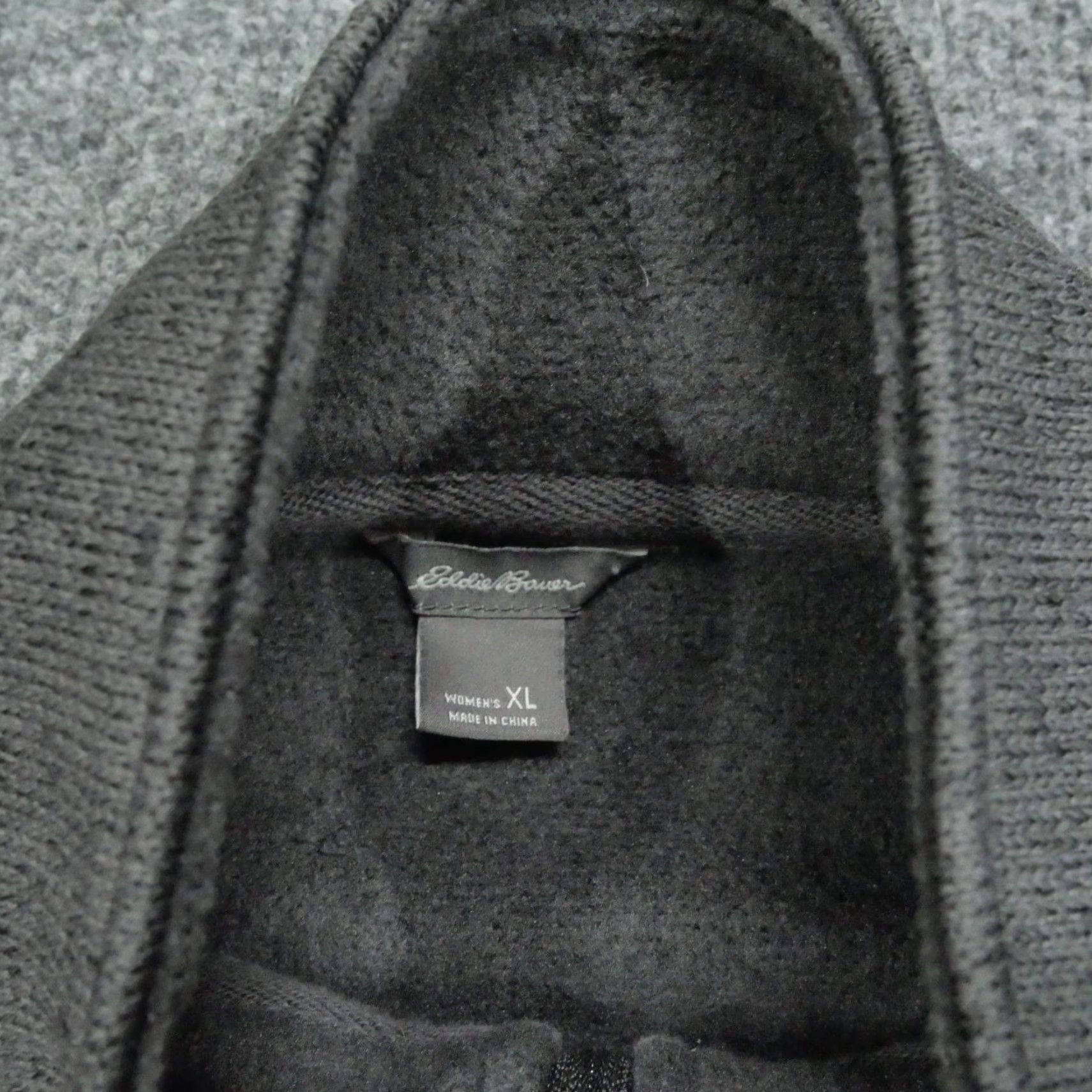 Eddie Bauer Eddie Bauer Jacket Womens XL Grey Full Zip Fair Isle Print Fleece Size XL / US 12-14 / IT 48-50 - 5 Thumbnail
