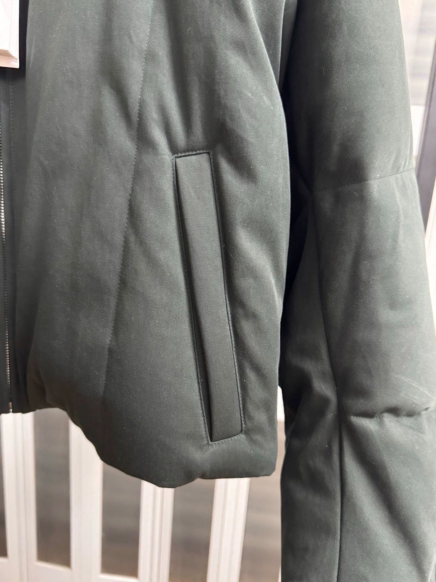 Bottega Veneta Bottega Veneta Men's Hooded Down Jacket Green Size US XS / EU 42 / 0 - 3 Thumbnail