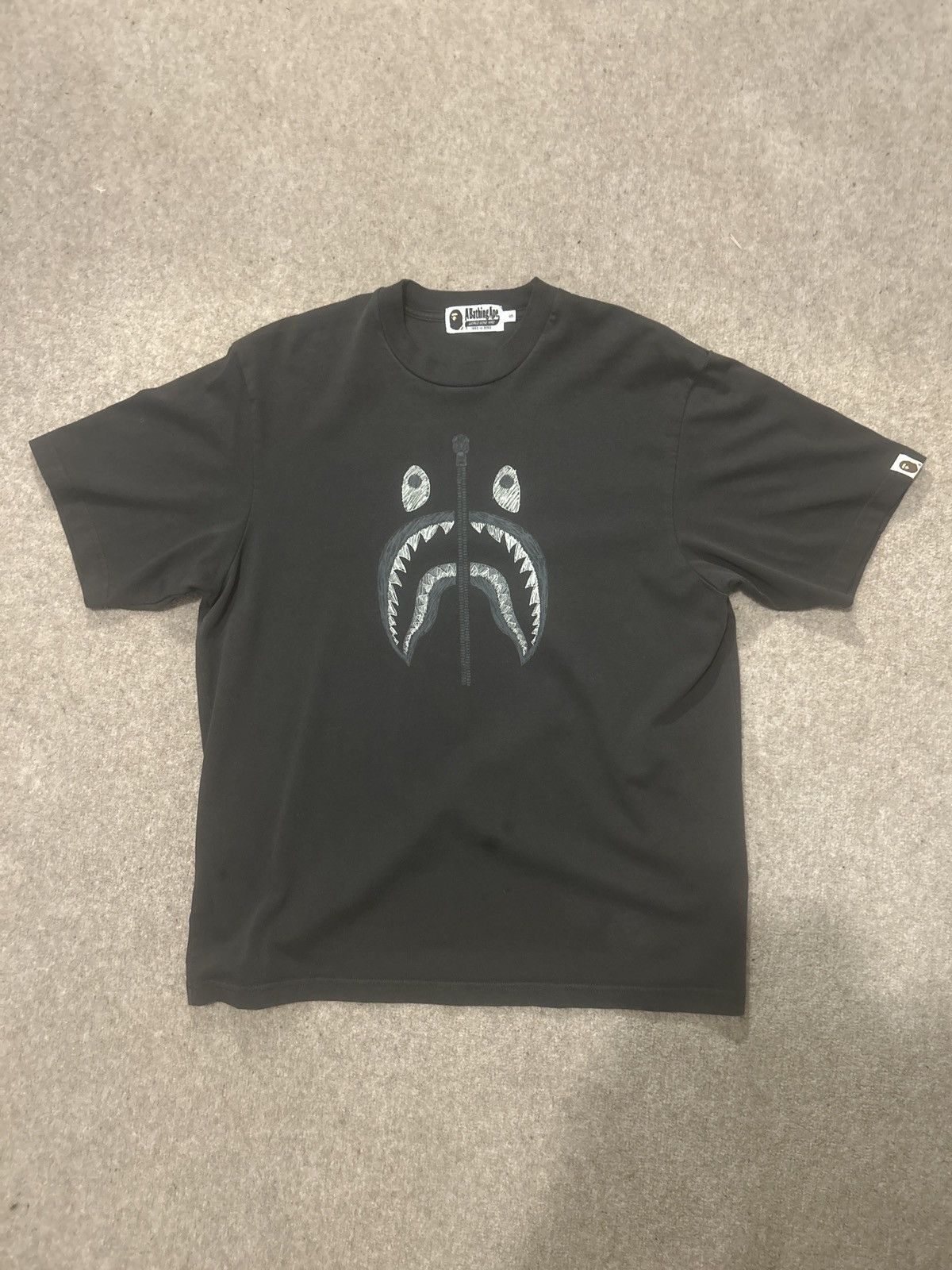 パンツ A BATHING APE SHARK GARMENT DYE RELAXED A BATHING APE SHARK GARMENT DYE RELAXED