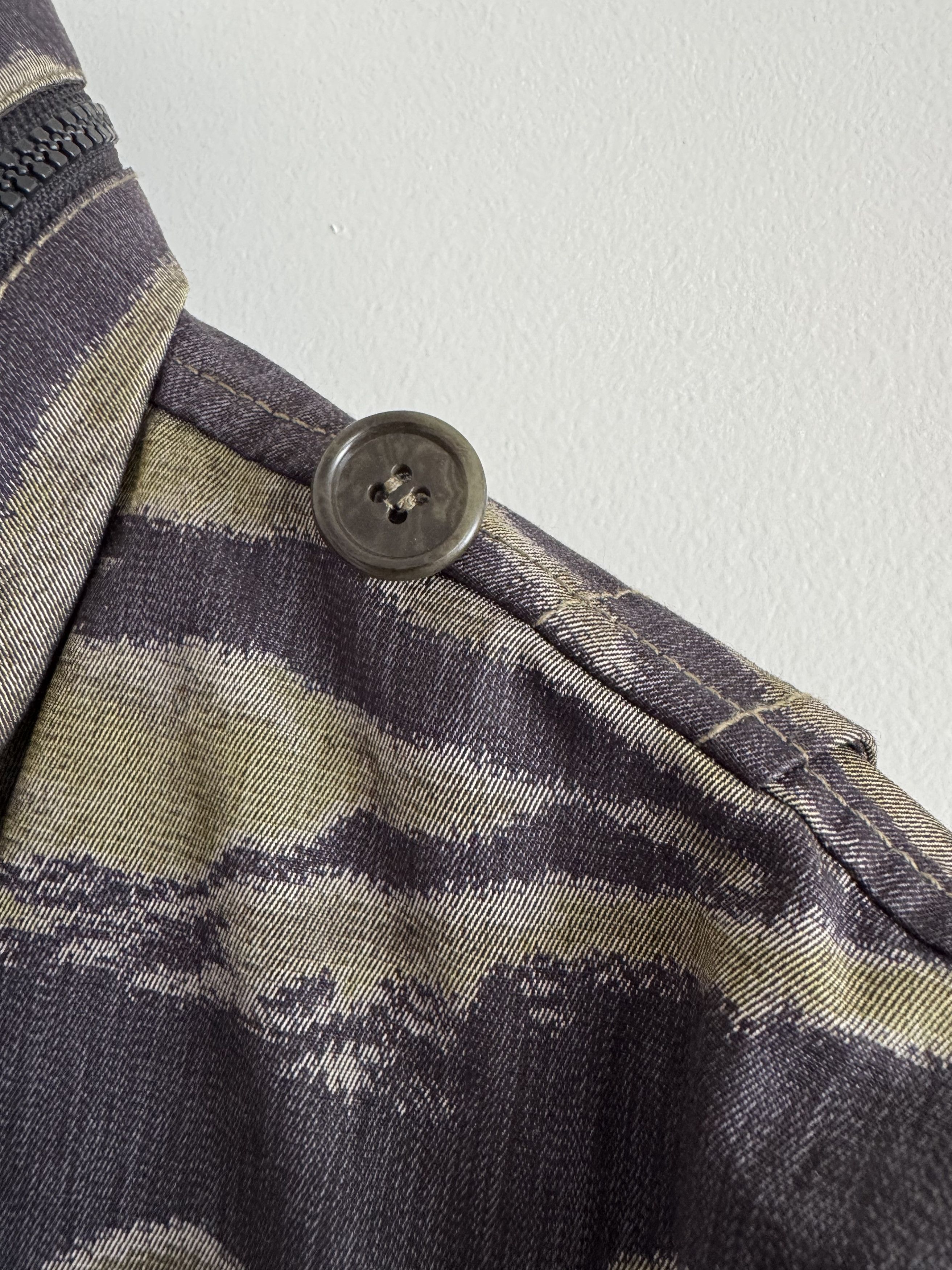 Aspesi Aspesi Cotton Tiger Camo Military Jacket Size US XL / EU 56 / 4 - 4 Thumbnail
