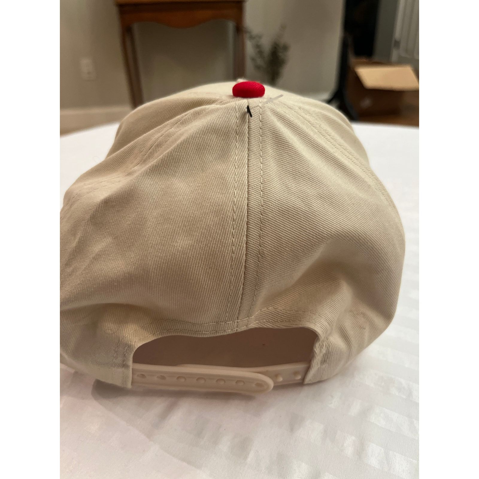 Other David & Young Howdy Cowboy Hat Cream Red Bucking Bronco Size ONE SIZE - 4 Thumbnail