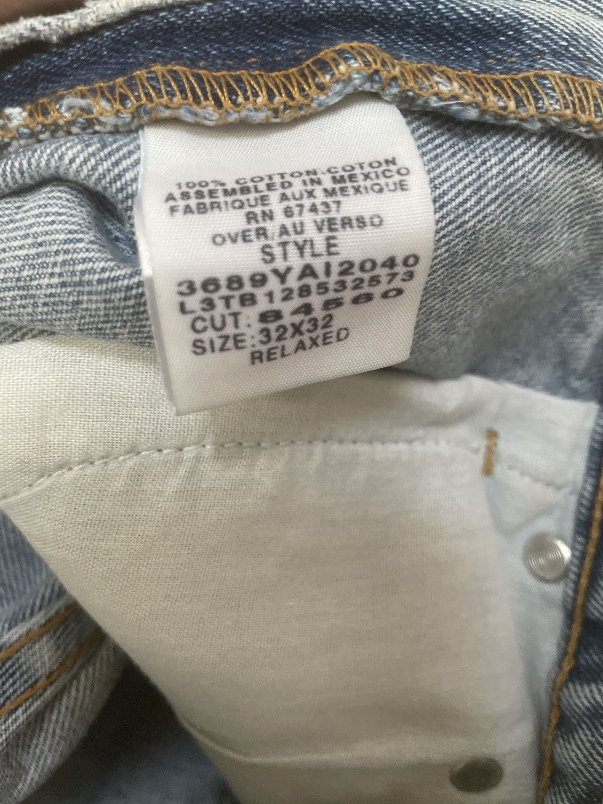 Polo Ralph Lauren × Vintage Vintage Polo Ralph Lauren Jeans Company Blue Jeans Size US 30 / EU 46 - 5 Thumbnail