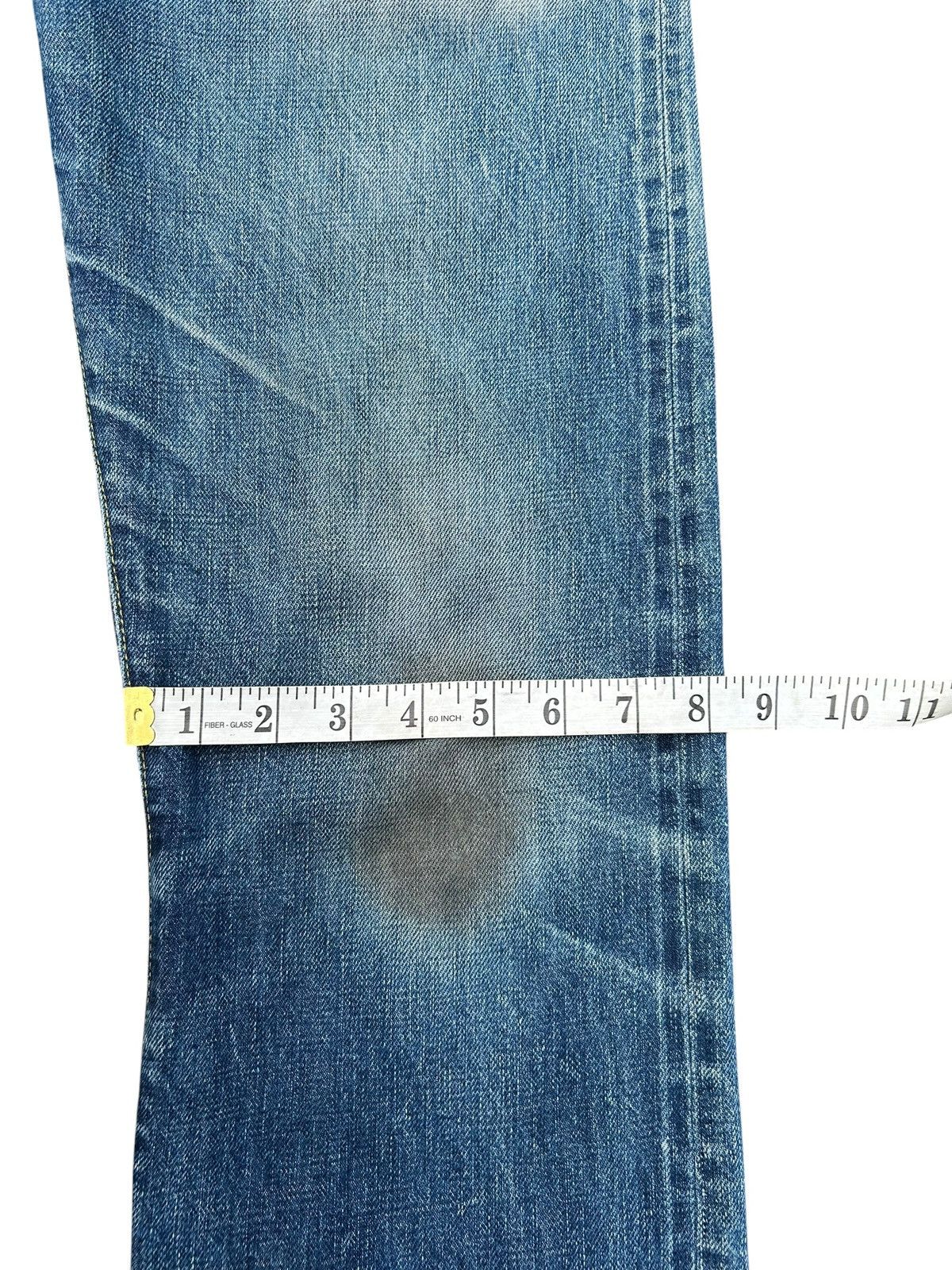 RRL Ralph Lauren FLARE RRL RALPH LAUREN SELVEDGE DISTRESSED DENIM JEANS Size US 34 / EU 50 - 23 Thumbnail