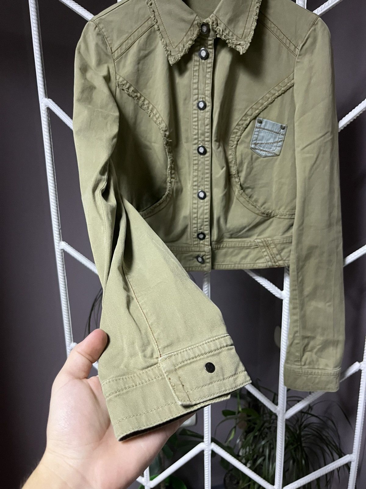 Hysteric Glamour VTG Cropped Rick Owens Type Avant Garde Opium Jacket Size M / US 6-8 / IT 42-44 - 2 Thumbnail