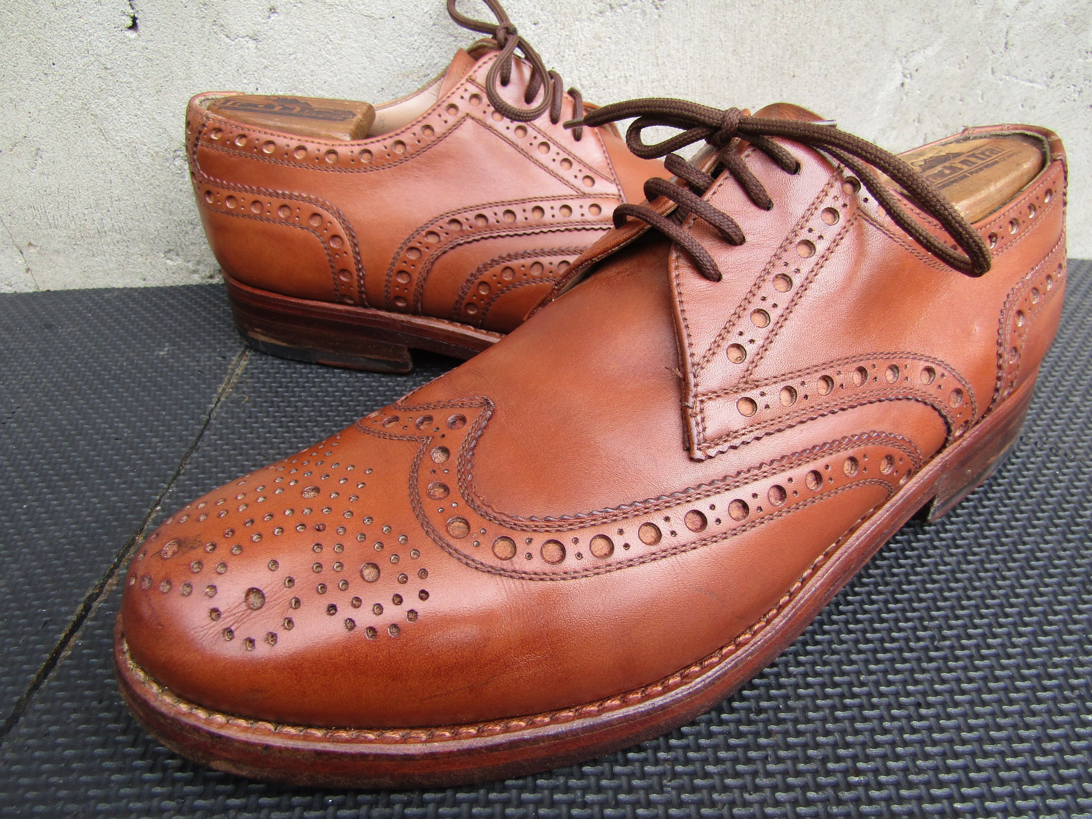 Heinrich Dinkelacker Heinrich Dinkelacker Brown Leather Brogue Dress Size US 9 / EU 42 - 1 Thumbnail
