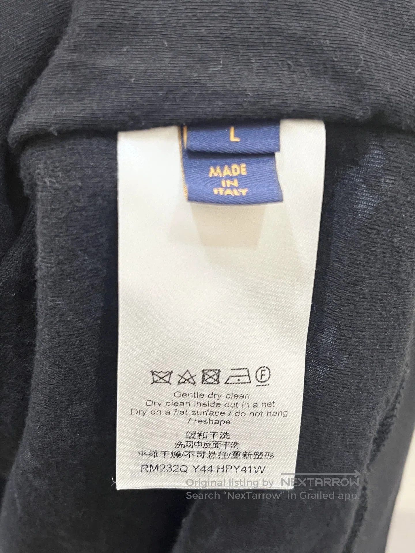 Louis Vuitton Black Zip-Up Hooded Sweatshirt. Size US L / EU 52-54 / 3 - 4 Thumbnail