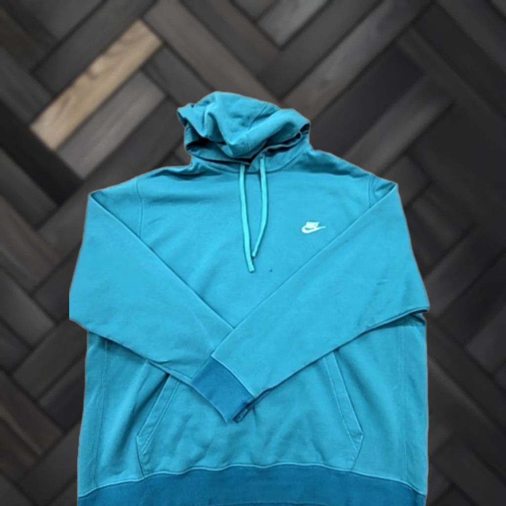Nike Nike Men’s Blue Fleece Pullover Hoodie Big & Tall 2XL Hoodie Men Blue 2XL Nike Pullover Fleece Hoodie Big & Tall Size US XXL / EU 58 / 5 - 1 Thumbnail