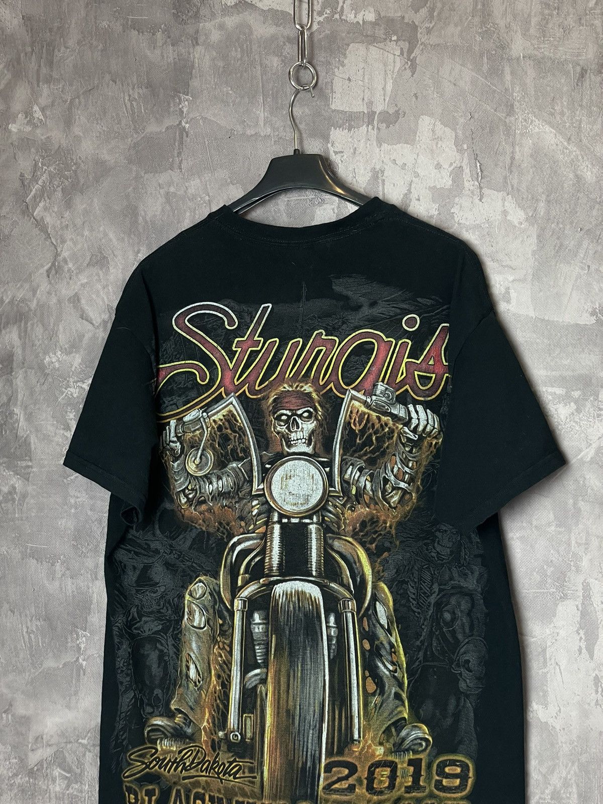 Band Tees × West Coast Choppers Vintage Sturgis Black Hills Rally 2019 T Shirt Size US L / EU 52-54 / 3 - 10 Thumbnail