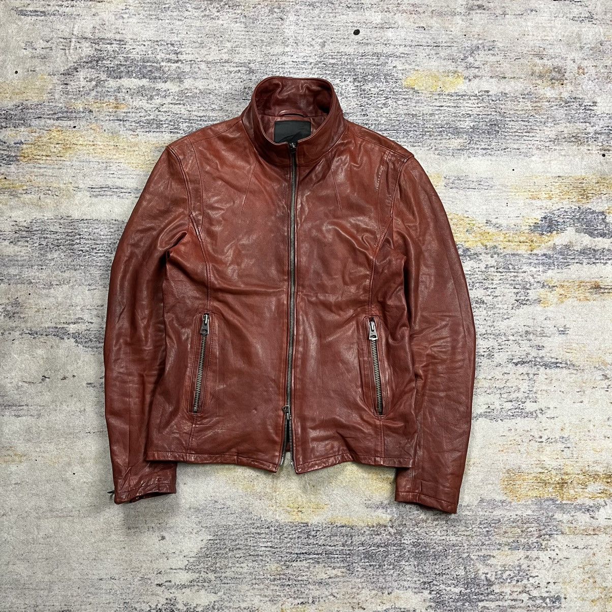 サイズ5❗️ jackrose double zip leather jkt Jackrose riders leather jacket double zipper