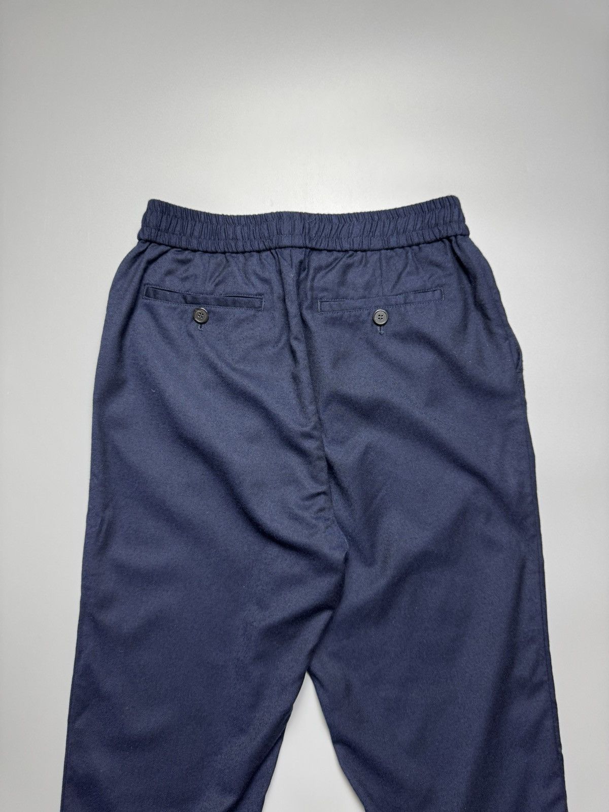 AMI AMI - Alexandre Mattiussi Wool Cropped Trouser Pants Size US 28 / EU 44 - 6 Thumbnail