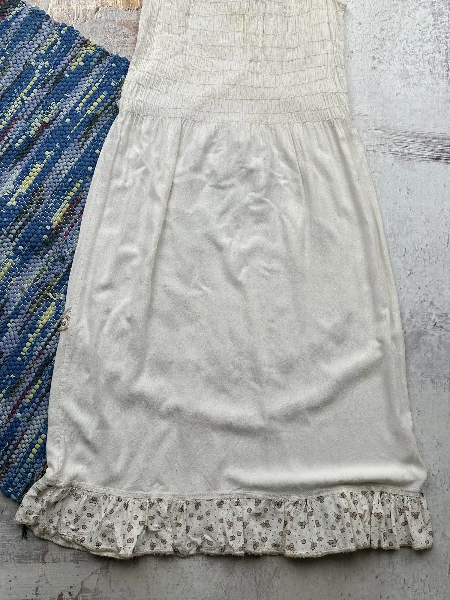 Japanese Brand Vintage Minimalist Dress With Embroidery A347(302) Size M / US 6-8 / IT 42-44 - 8 Thumbnail