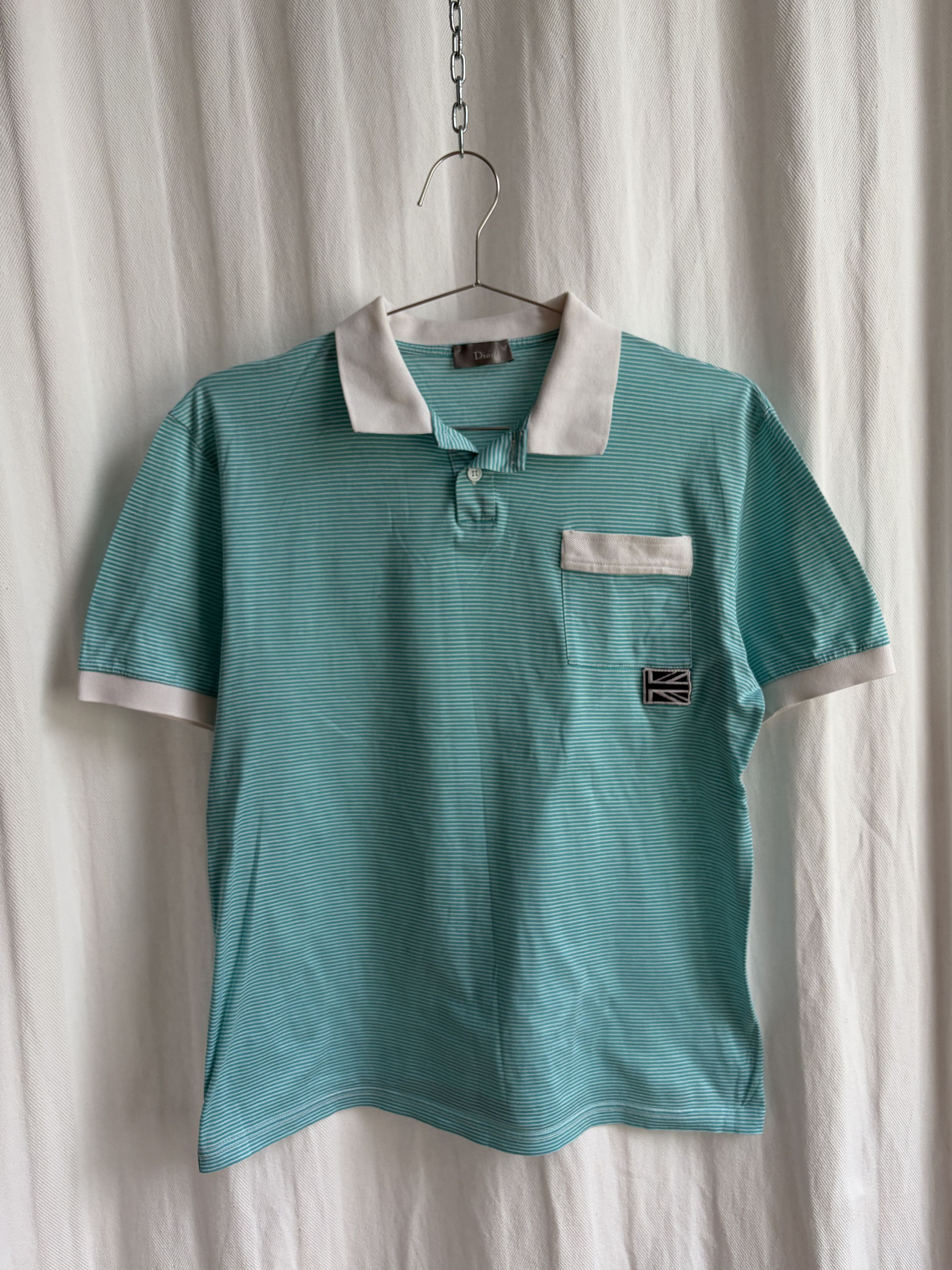 Dior × Hedi Slimane Dior Homme SS06 Blue & White Striped Union