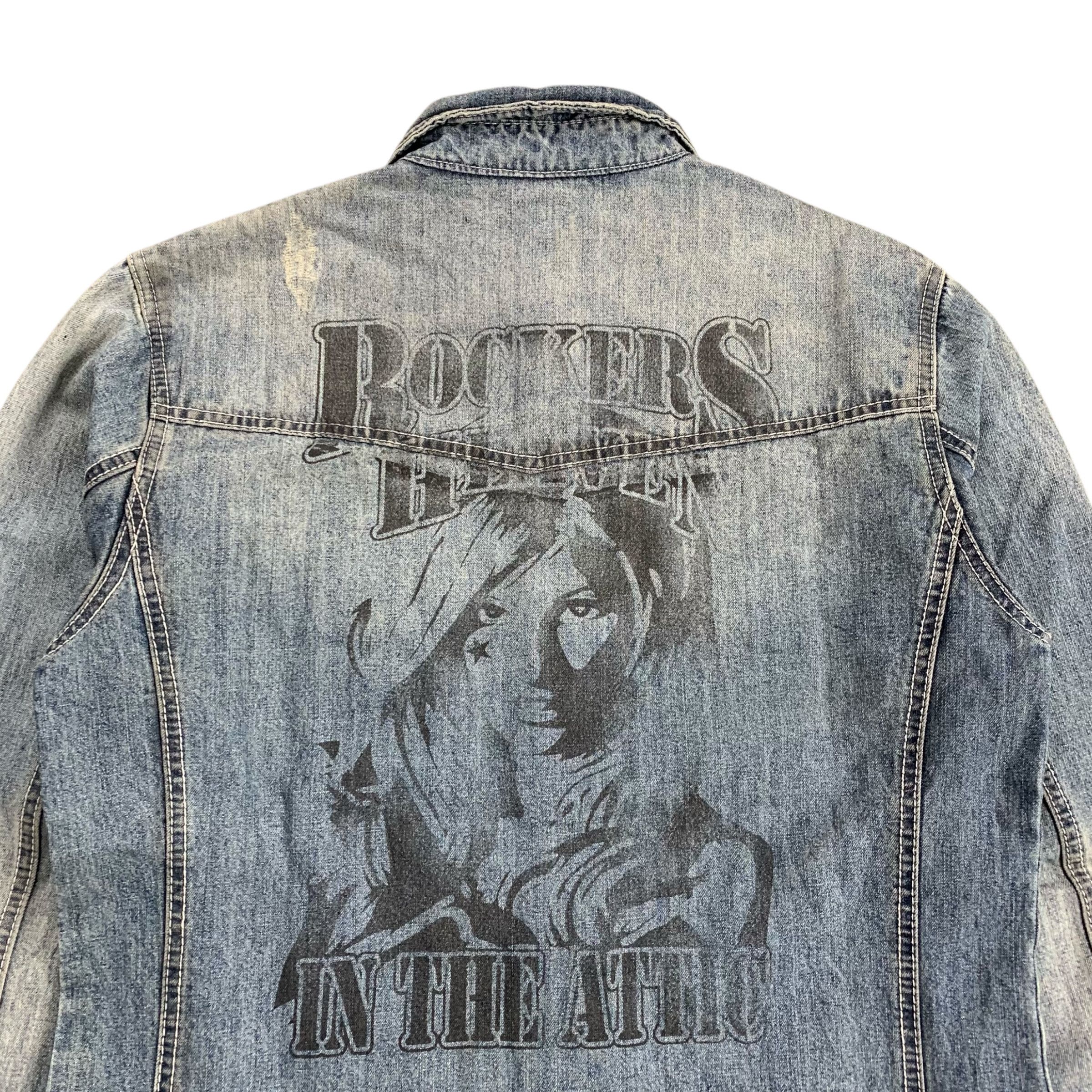 If Six Was Nine × Japanese Brand × Le Grande Bleu (L.G.B.) In The Attic “Rocker Heaven” Cambray Shirt Size US M / EU 48-50 / 2 - 2 Thumbnail