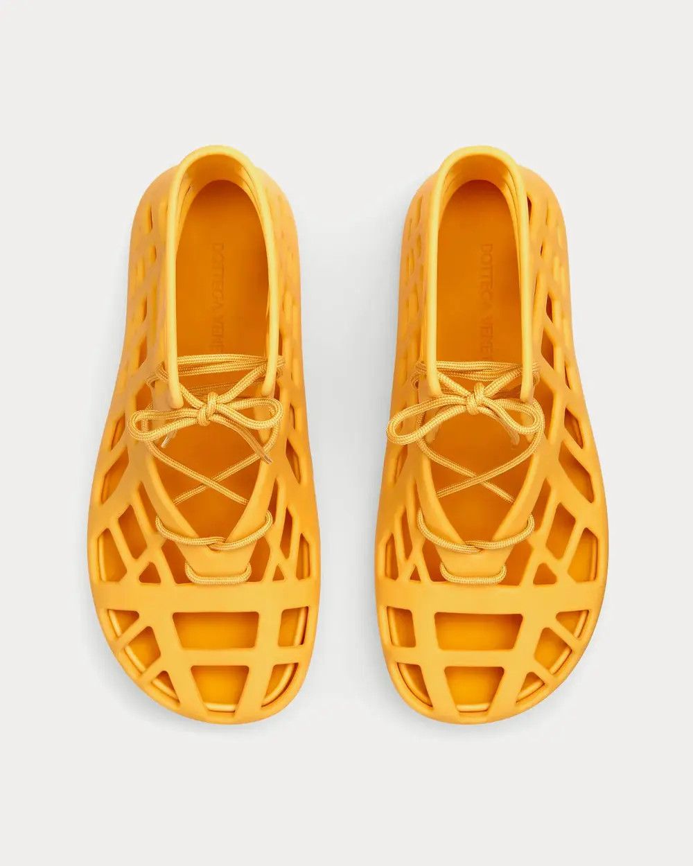 Bottega Veneta o1bcso1str0226 Atlas Lace-Up Sandals in Orange Size US 12 / EU 45 - 2 Thumbnail
