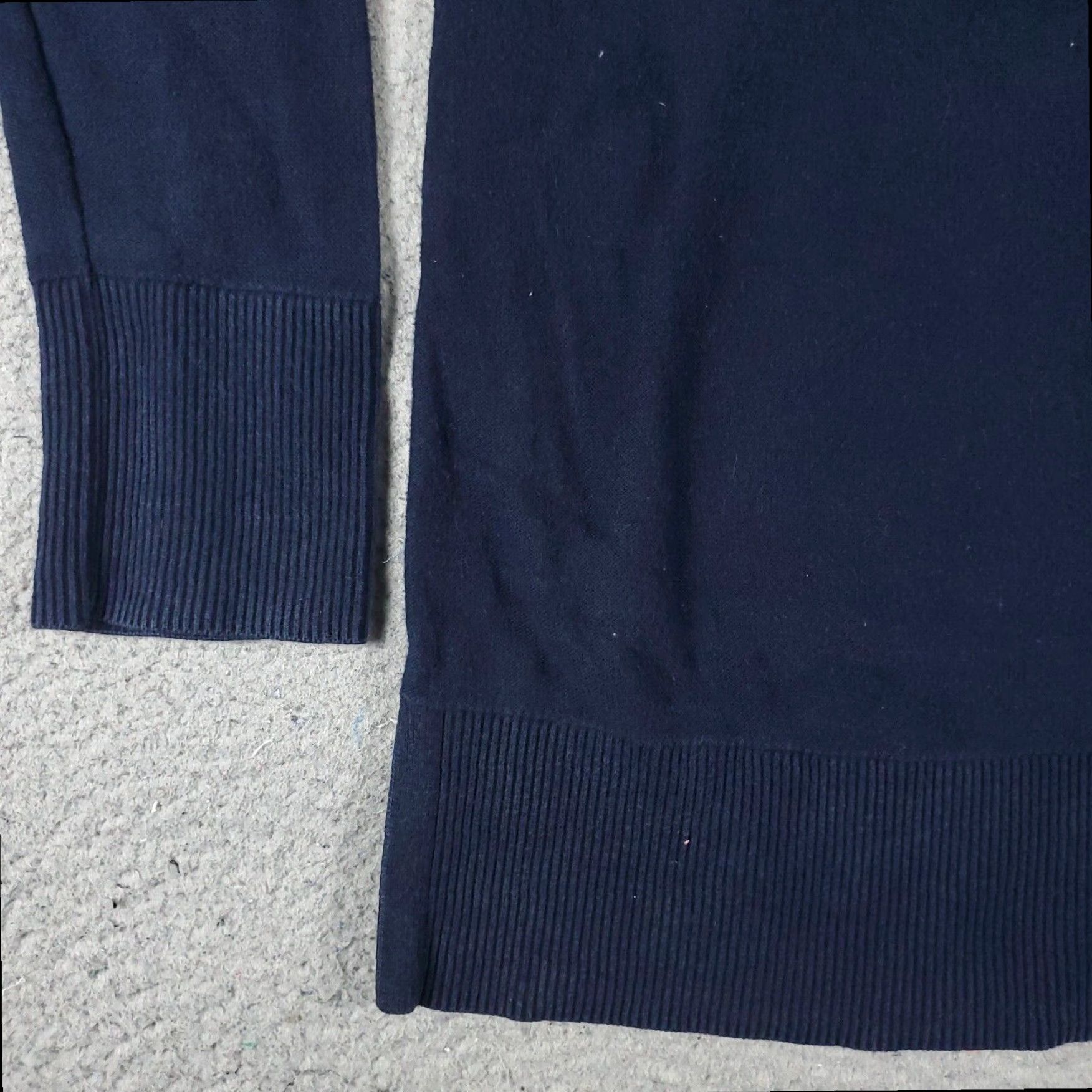 Tommy Hilfiger Tommy Hilfiger Pullover Sweater Womens Medium Blue Long Sleeve Crew Neck Cotton Blend Size M / US 6-8 / IT 42-44 - 3 Thumbnail