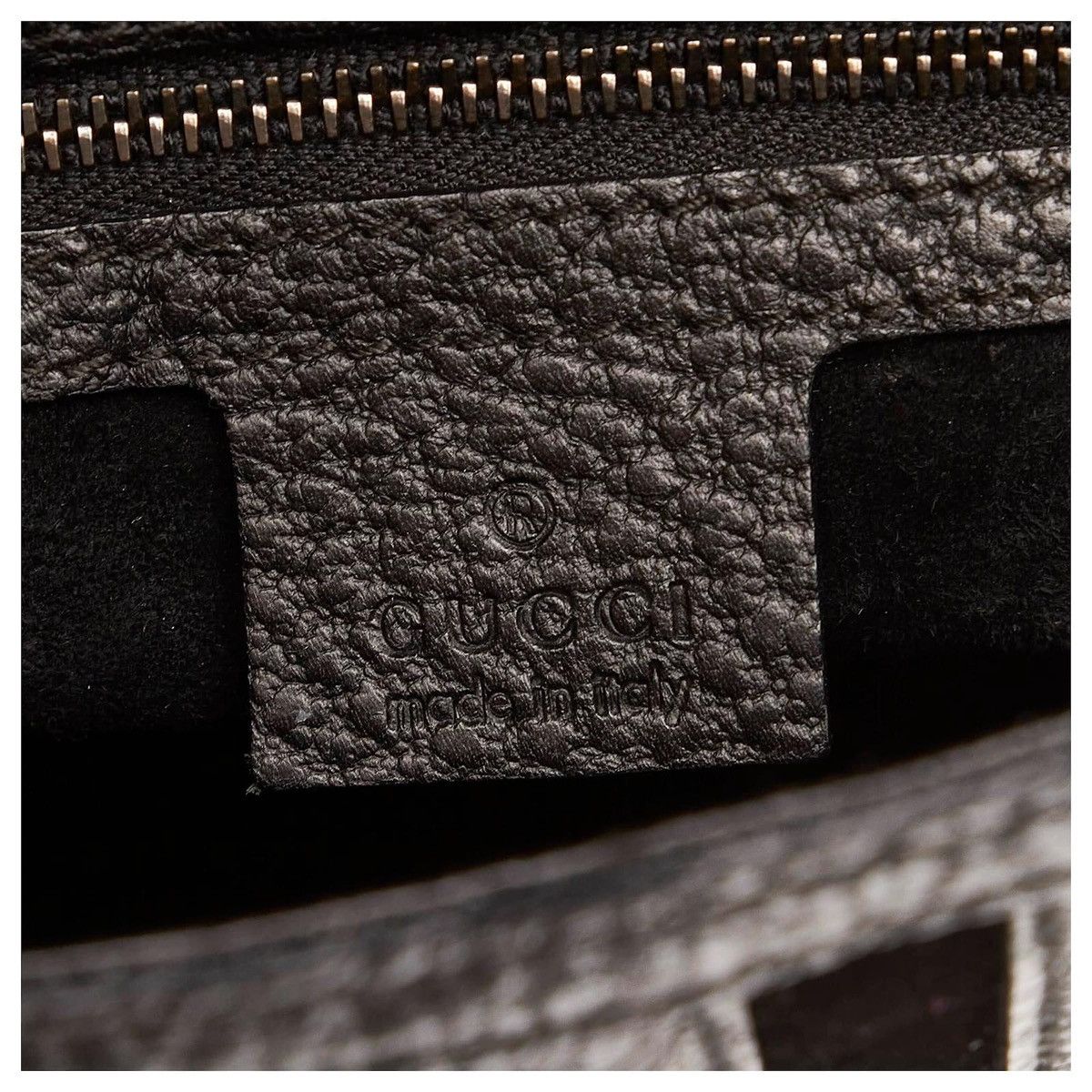 Gucci Black Gucci leather shoulder bag Size ONE SIZE - 6 Thumbnail