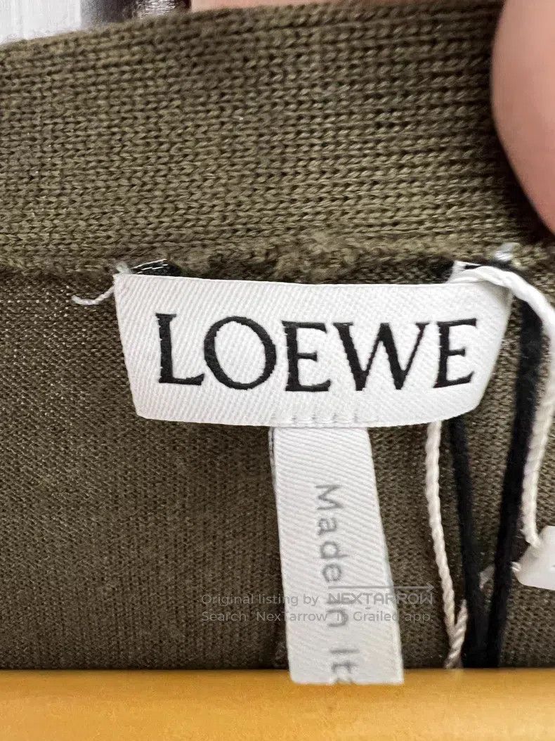 Loewe Loewe Wool Cardigan, Classic V-Neck Design, Pockets with B Size S / US 4 / IT 40 - 3 Thumbnail