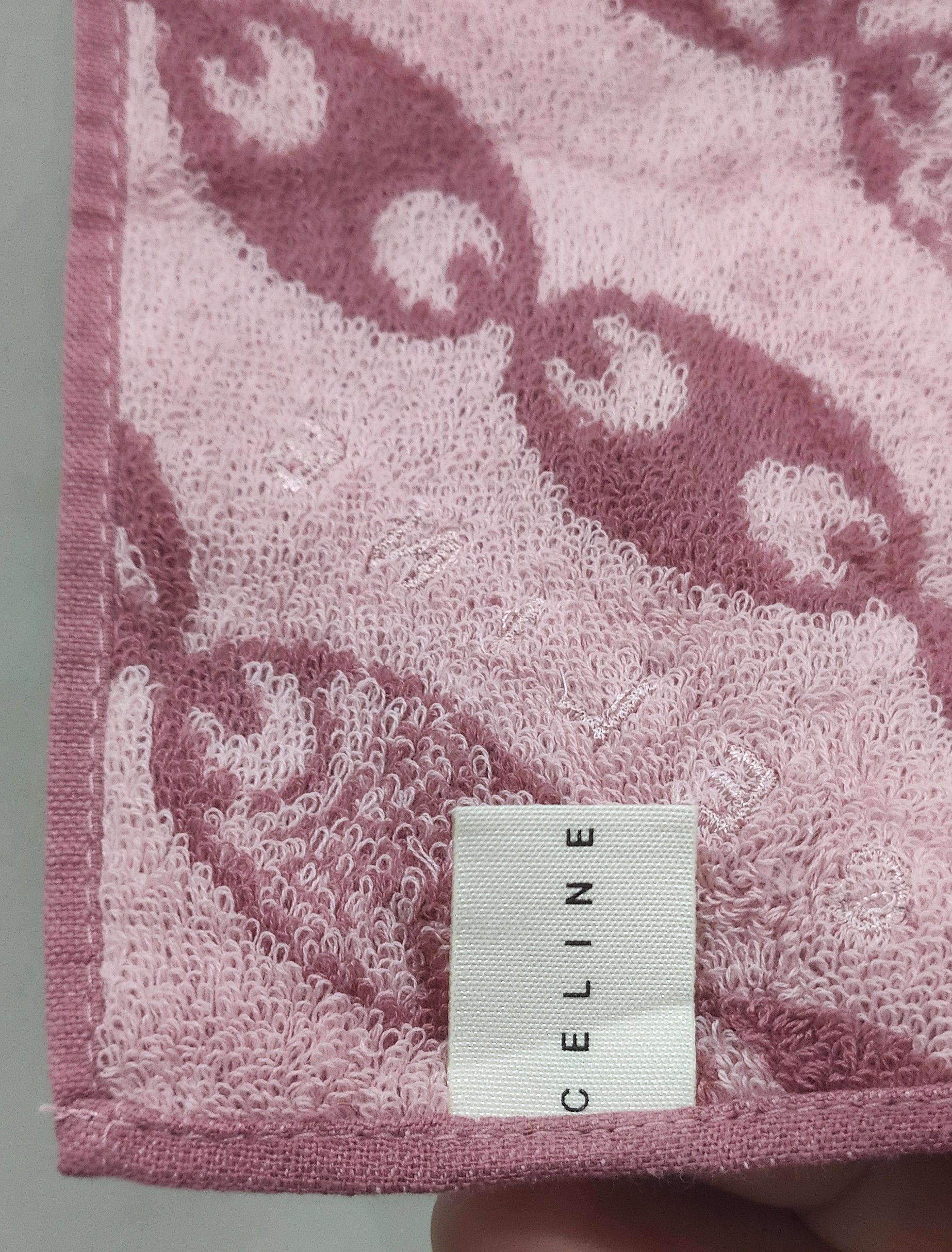 Celine Beautiful Monochrome Celine Hand Towel Size ONE SIZE - 3 Thumbnail