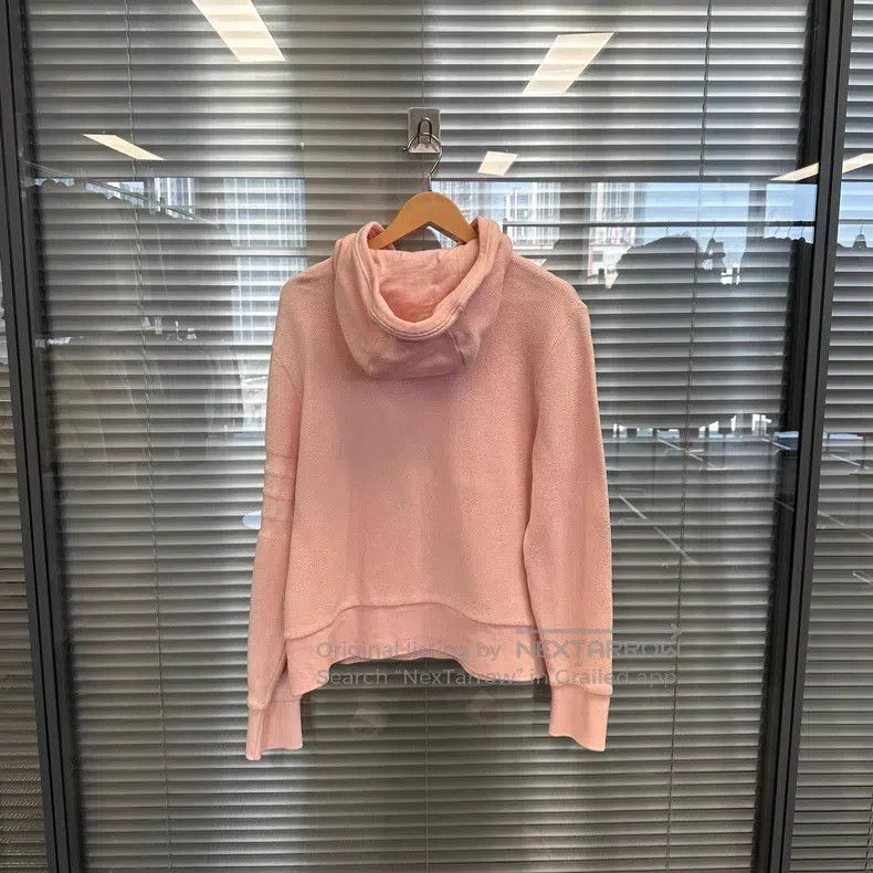 Thom Browne Thom Browne Cherry Blossom Pink Knit Hooded Sweatshirt Size US M / EU 48-50 / 2 - 2 Thumbnail