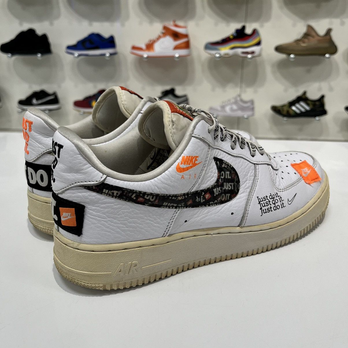 Nike Nike Air Force 1 Low Just Do It Pack White/Black Size US 9.5 / EU 42-43 - 6 Thumbnail
