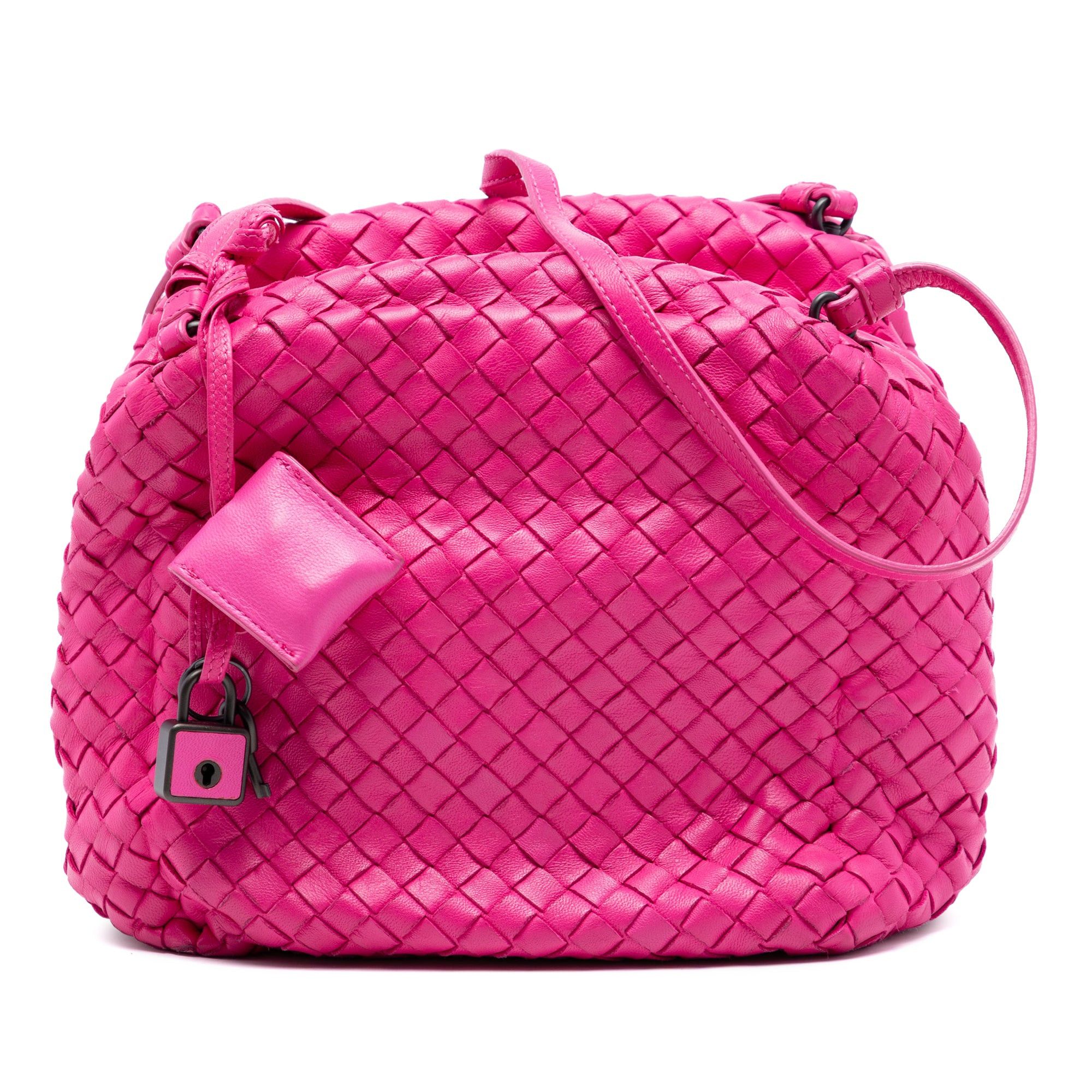 Bottega Veneta Nappa Intrecciato Cube Crossbody Size ONE SIZE - 1 Thumbnail