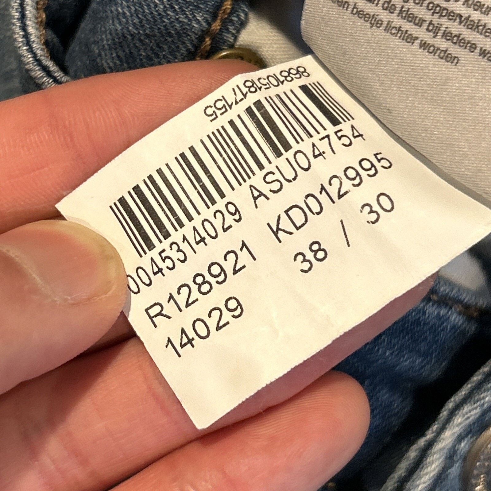 Mavi Mavi Zach Straight Loose Jeans Mens 38x30 Relaxed Hamilton Size US 38 / EU 54 - 6 Thumbnail