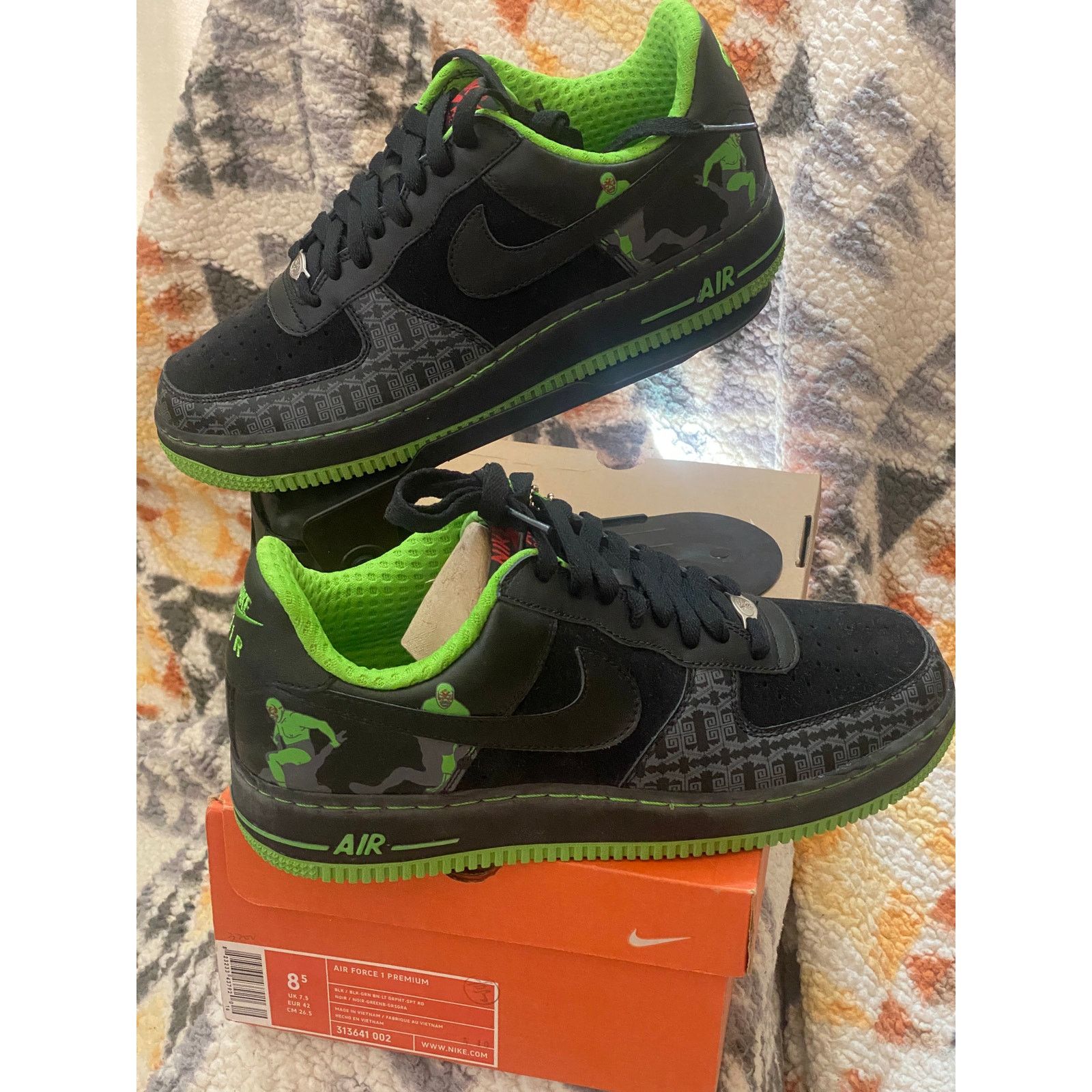 Nike Nike Air Force 1 Premium "Lucha Libre" m 8.5 Size US 8.5 / EU 41-42 - 3 Thumbnail