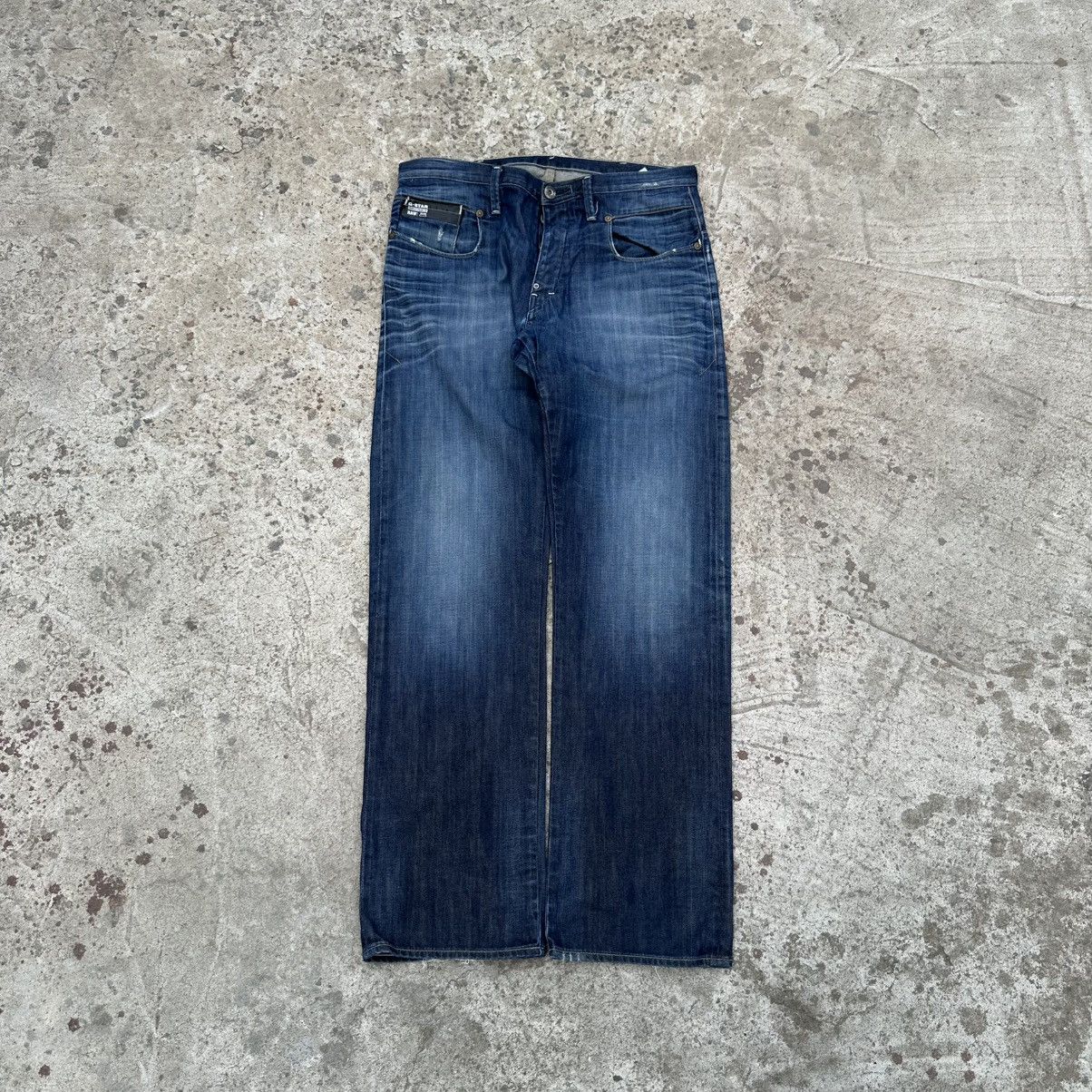 G-Star Vintage G Star Raw 3301 Jeans W34xL34 Pants Crazy Fit Y2K Size US 34 / EU 50 - 7 Thumbnail