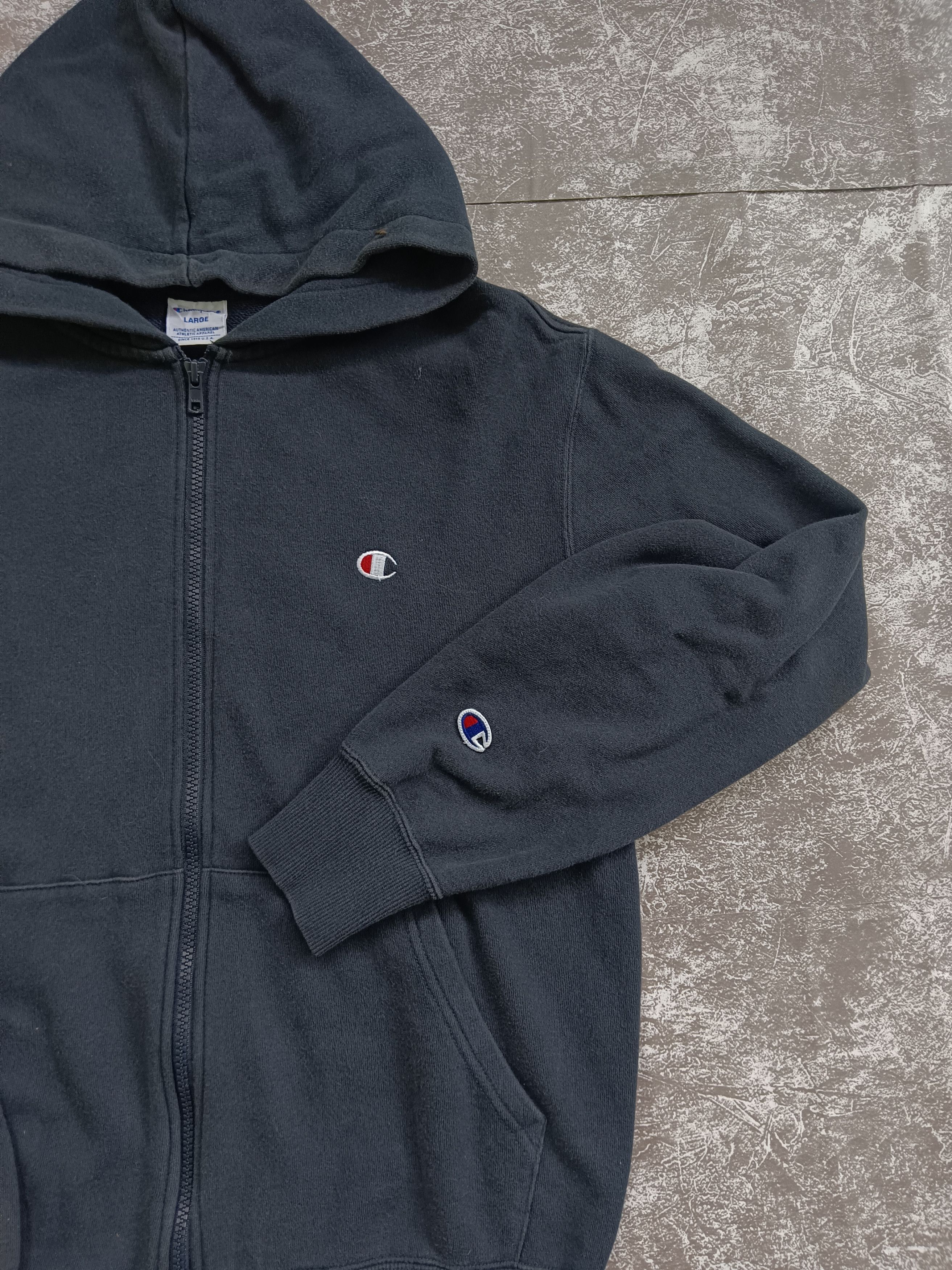 Champion × Designer × Japanese Brand Champion Hoodie Navy Size US M / EU 48-50 / 2 - 2 Thumbnail