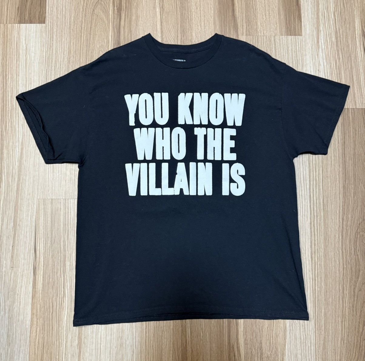 Rap Tees Pusha T "You Know Who The Villian Is" It's Almost Dry Tour Size US XXL / EU 58 / 5 - 1 Thumbnail