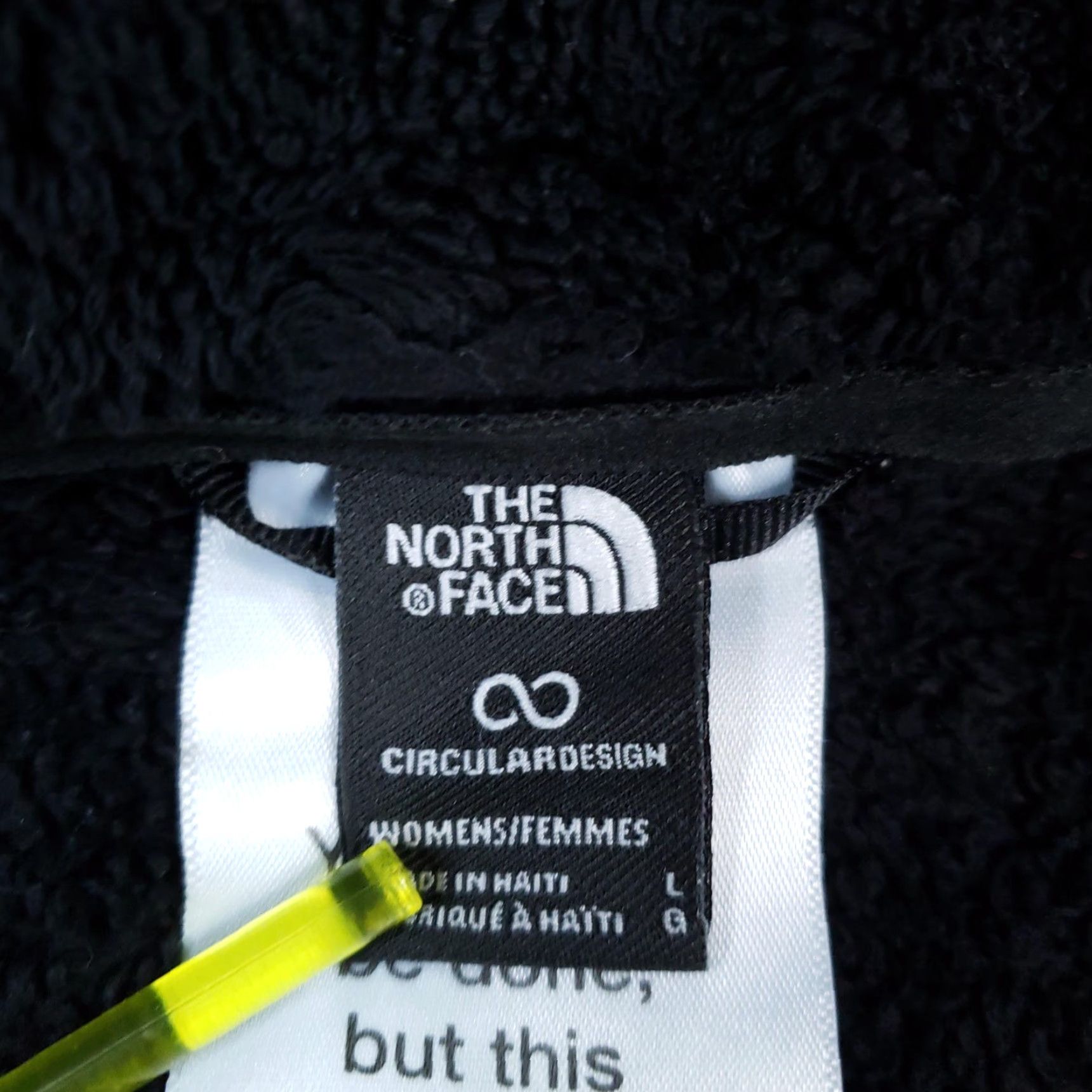 The North Face The North Face Jacket Womens Large Black Fleece Full Zip Outdoor Warm Soft Size L / US 10 / IT 46 - 5 Thumbnail