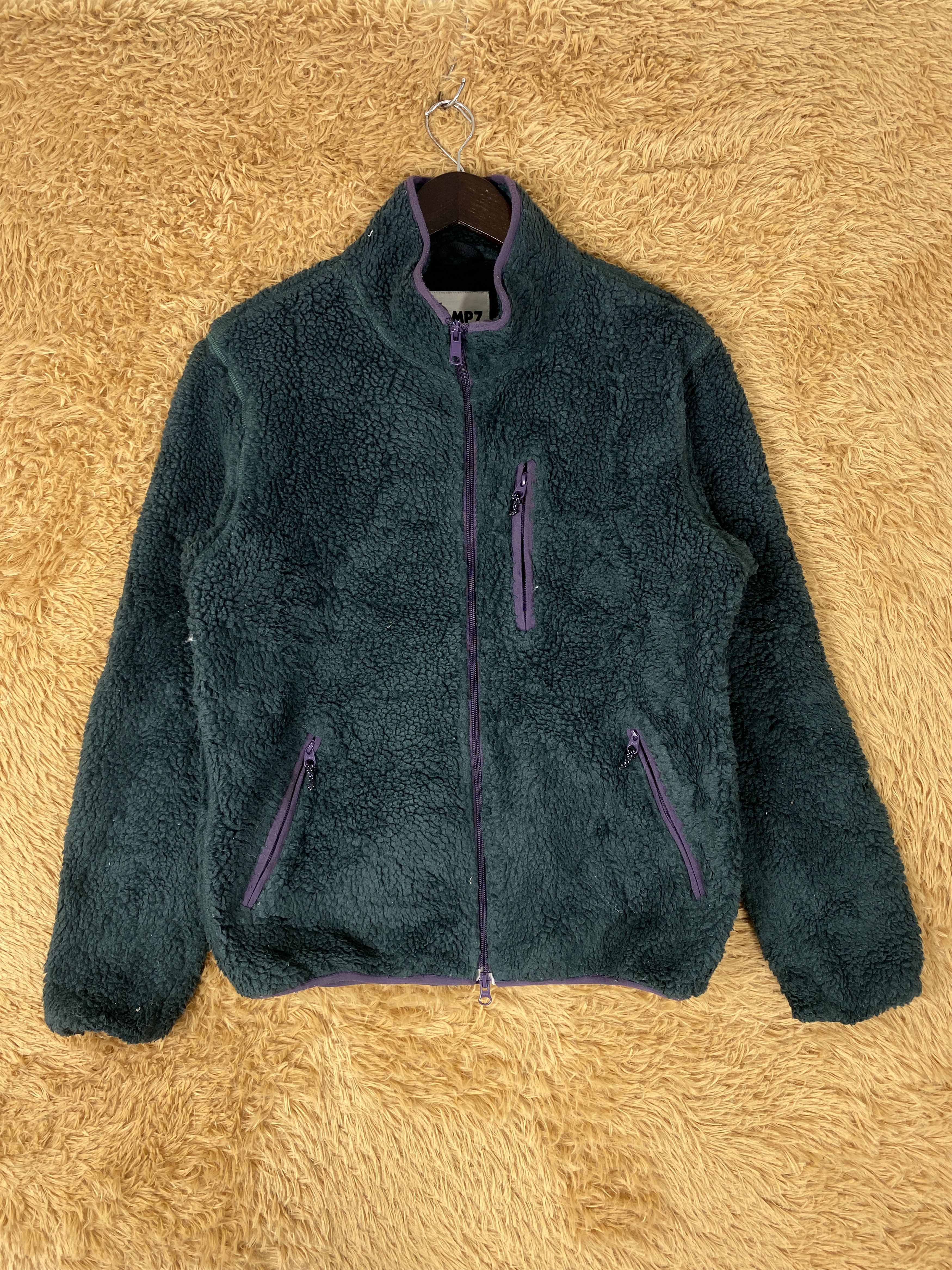 Japanese Brand Vintage Camp7 Fleece Jacket J2058 Size US S / EU 44-46 / 1 - 1 Thumbnail