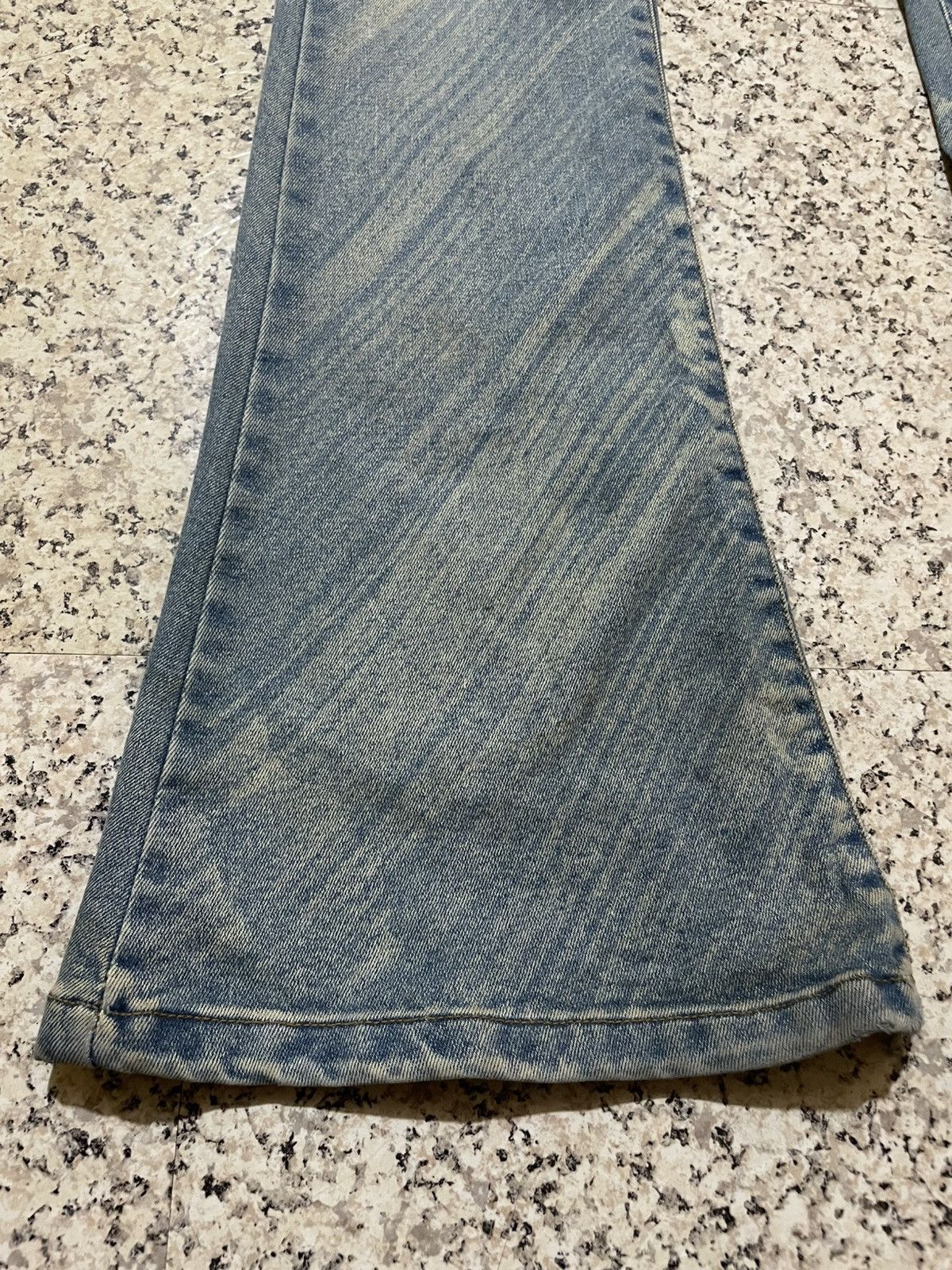 EGOIST Vintage EGOIST Y2K Sand Wash Flare Denim Pants LGB Style Size 27" / US 4 / IT 40 - 6 Thumbnail