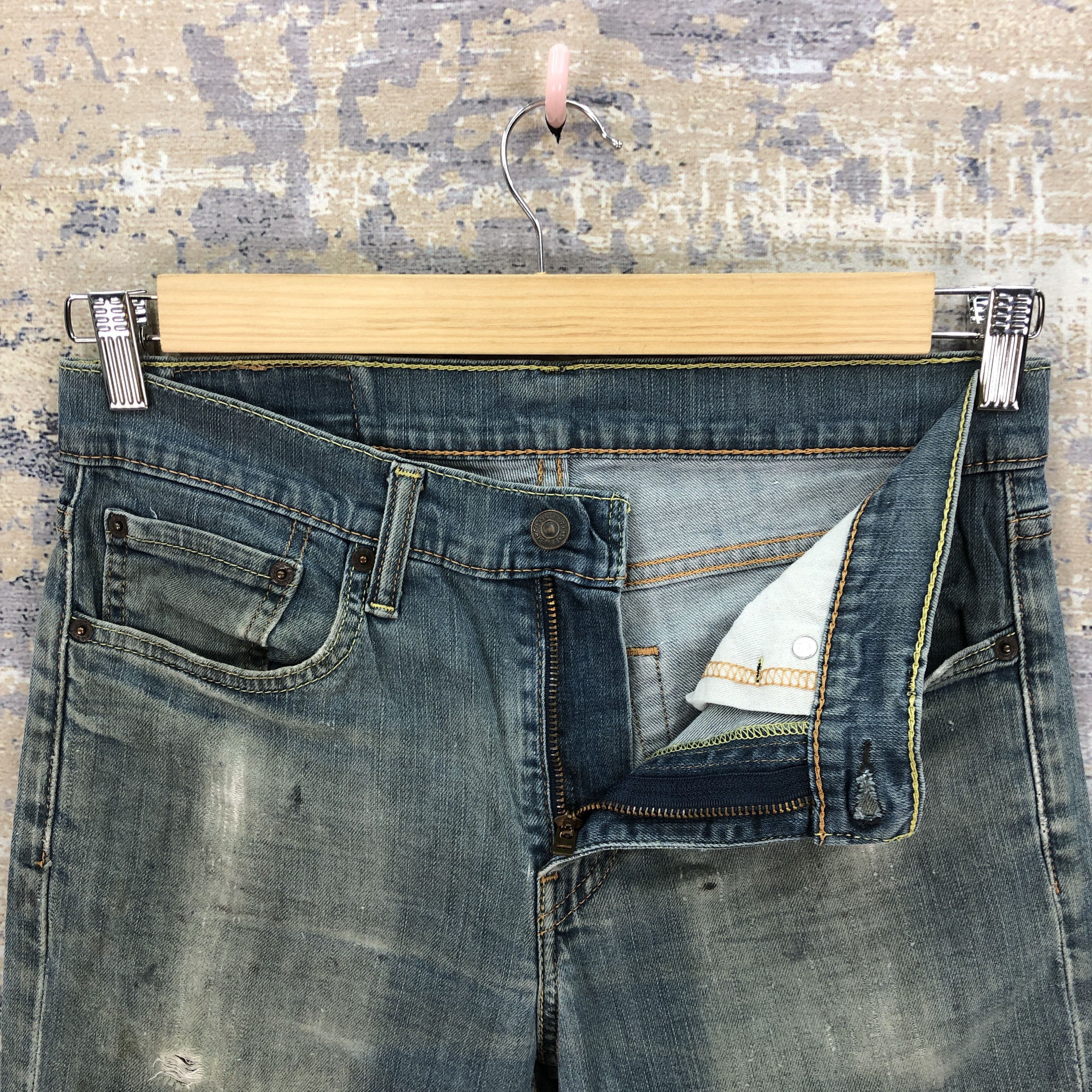 Levi's × Vintage Vintage Y2K Levis 511 Skinny Denim Levi's Faded Slim Jeans Size US 30 / EU 46 - 6 Thumbnail