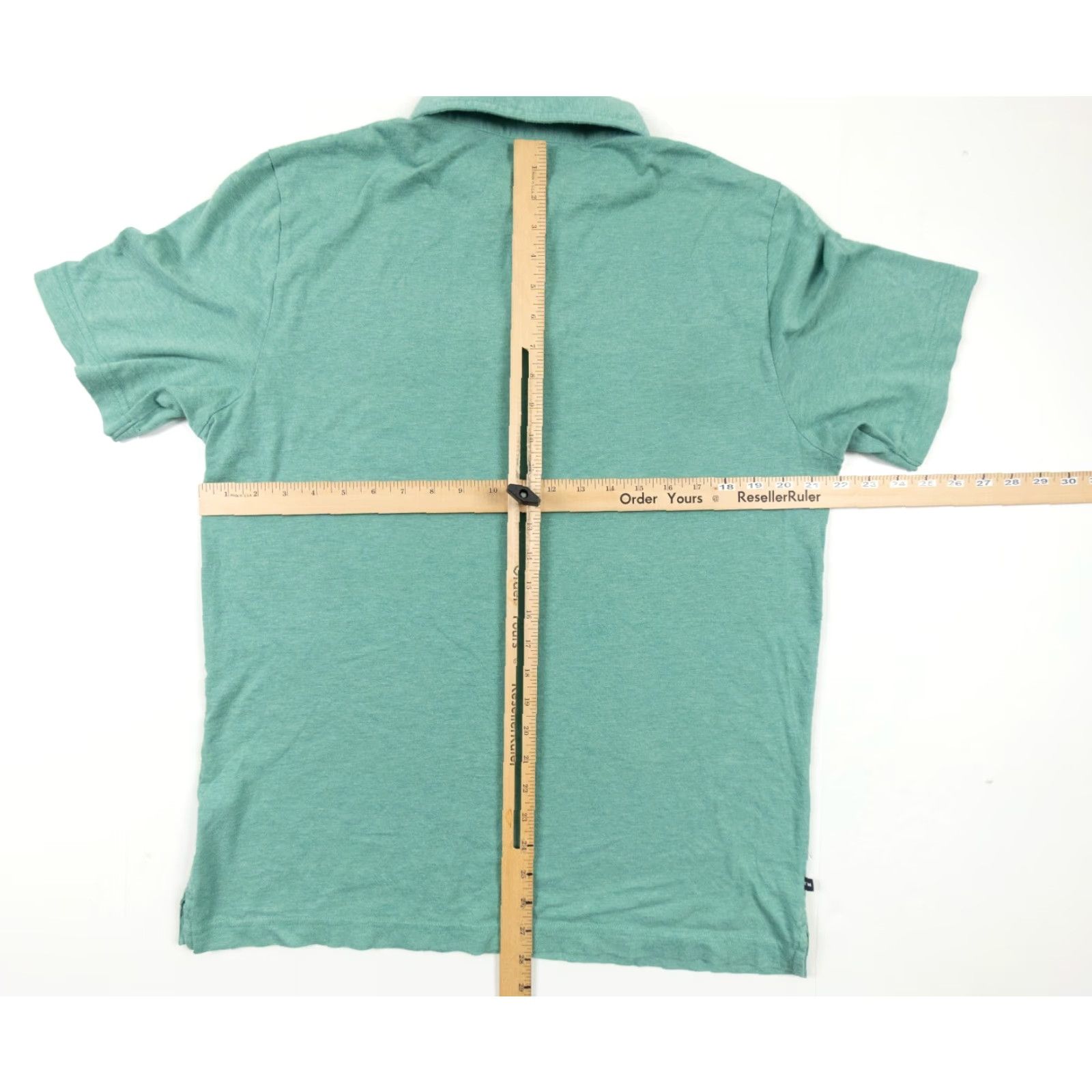 TravisMathew Travis Mathew Polo Shirt Adult Large Green Short Sleeve Mens Size US L / EU 52-54 / 3 - 6 Thumbnail